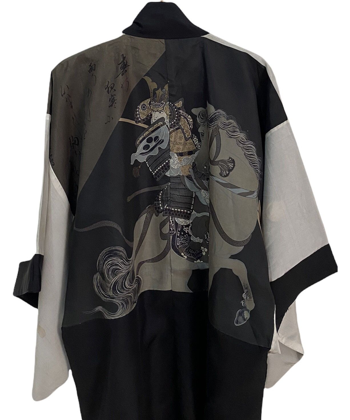 Japanese Brand 🇯🇵Kimono Long Cardigan Japanese Traditional Wear Trench Coat Size US M / EU 48-50 / 2 - 3 Thumbnail