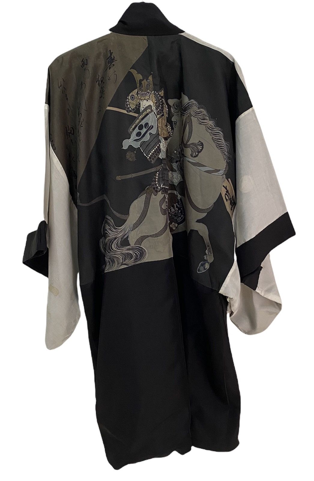 Japanese Brand 🇯🇵Kimono Long Cardigan Japanese Traditional Wear Trench Coat Size US M / EU 48-50 / 2 - 8 Thumbnail