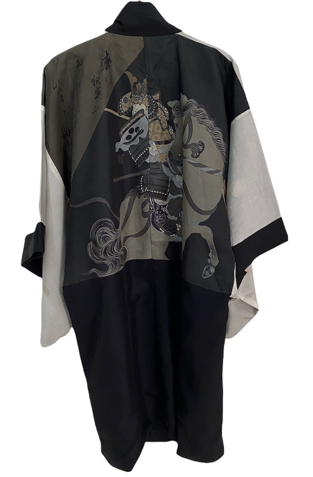Japanese Brand 🇯🇵Kimono Long Cardigan Japanese Traditional Wear Trench Coat Size US M / EU 48-50 / 2 - 1 Thumbnail