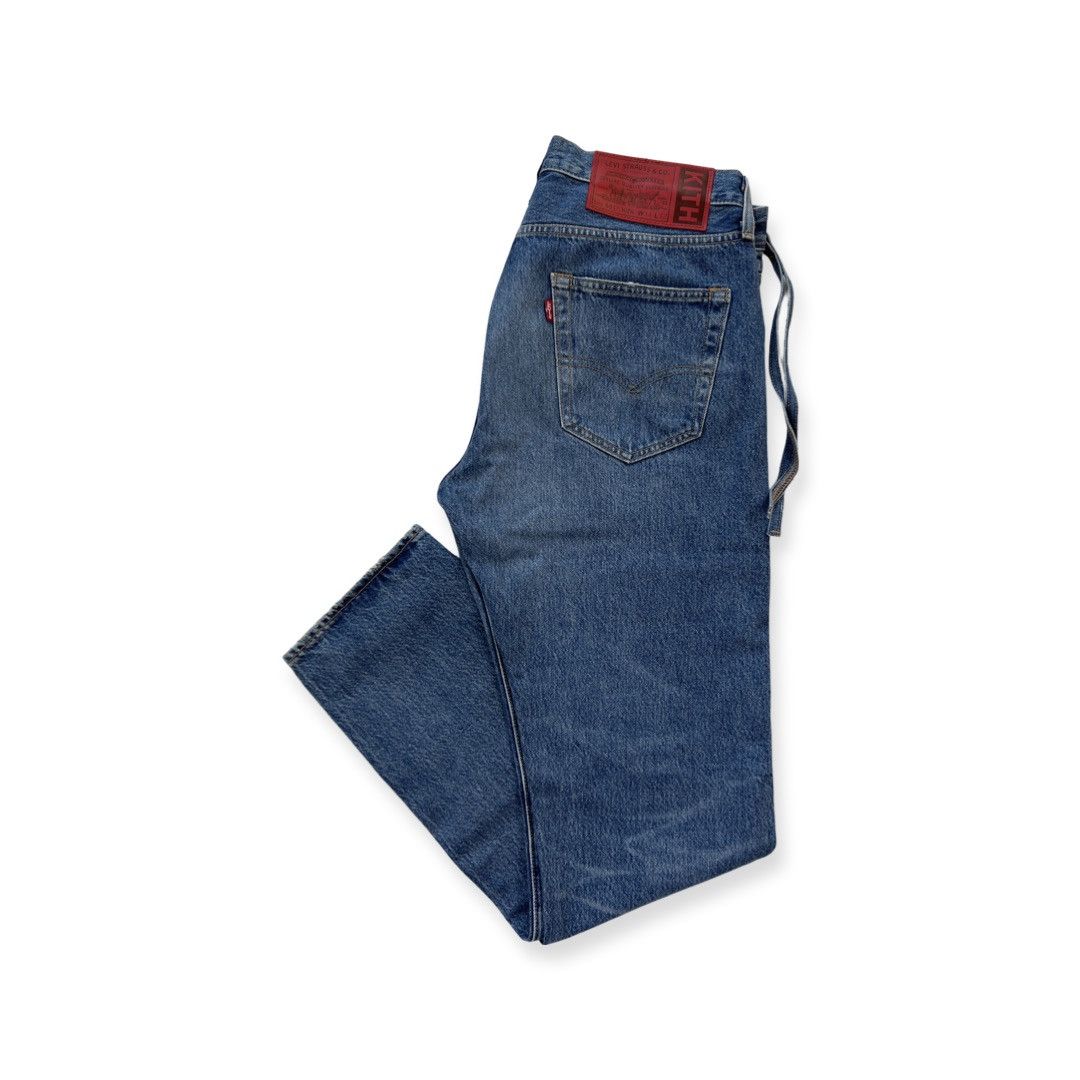Kith × Levi's Kith X Levi's Strawberry Fields 501 Denim Size 34X32