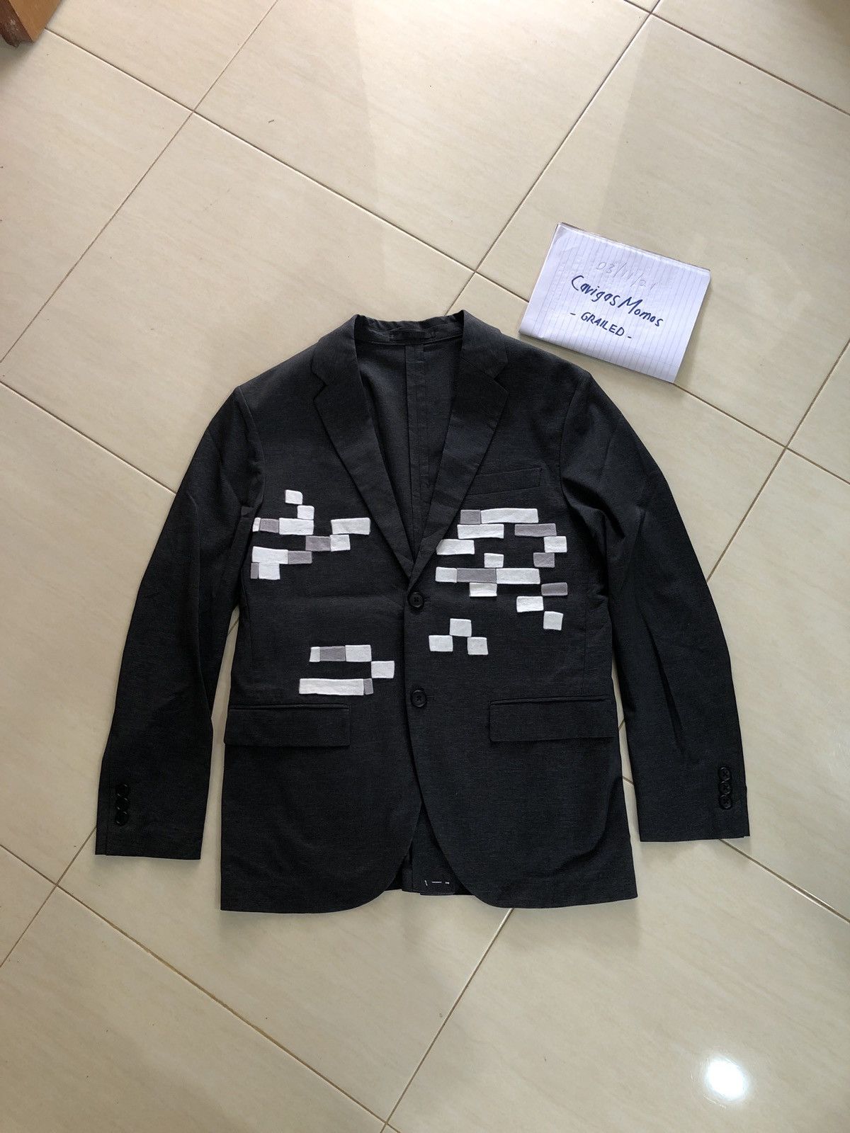 Japanese Brand × Uniqlo RARE‼️ ARCHIEVE UNIQLO JAPAN DESIGNER BLAZER COAT Size US S / EU 44-46 / 1 - 7 Thumbnail
