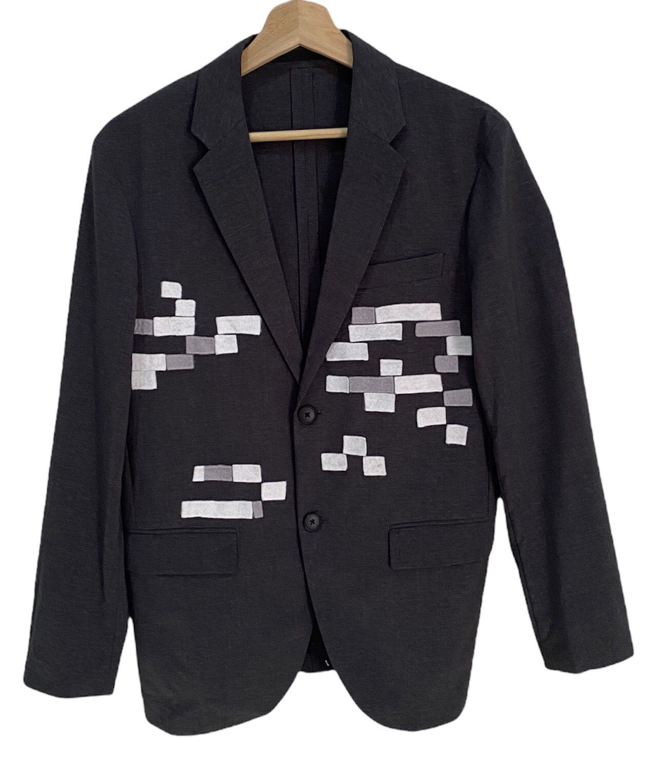 Japanese Brand × Uniqlo RARE‼️ ARCHIEVE UNIQLO JAPAN DESIGNER BLAZER COAT Size US S / EU 44-46 / 1 - 1 Thumbnail