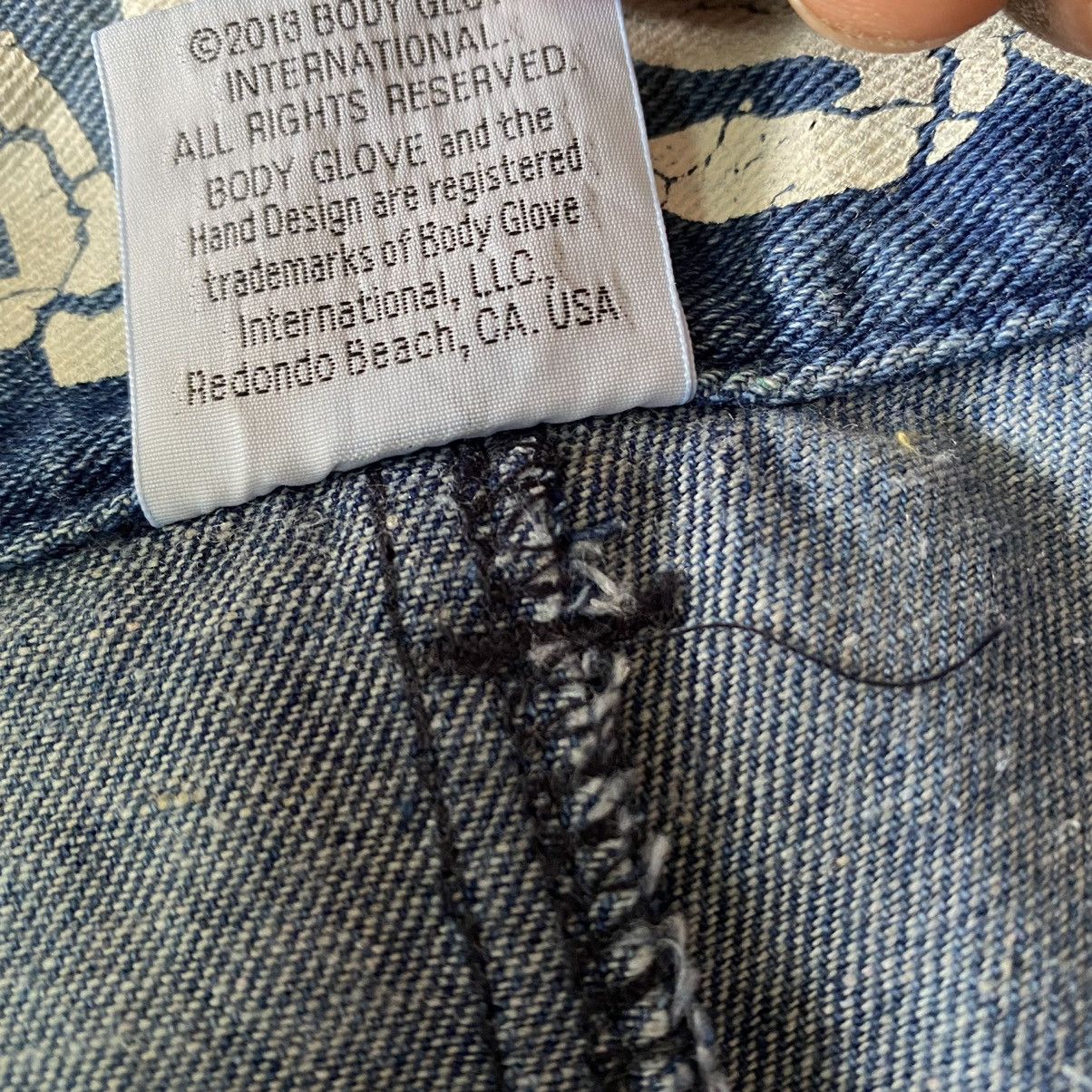 Body Glove Vintage Body Glove Denim Spellout Jeans Size US 36 / EU 52 - 15 Thumbnail
