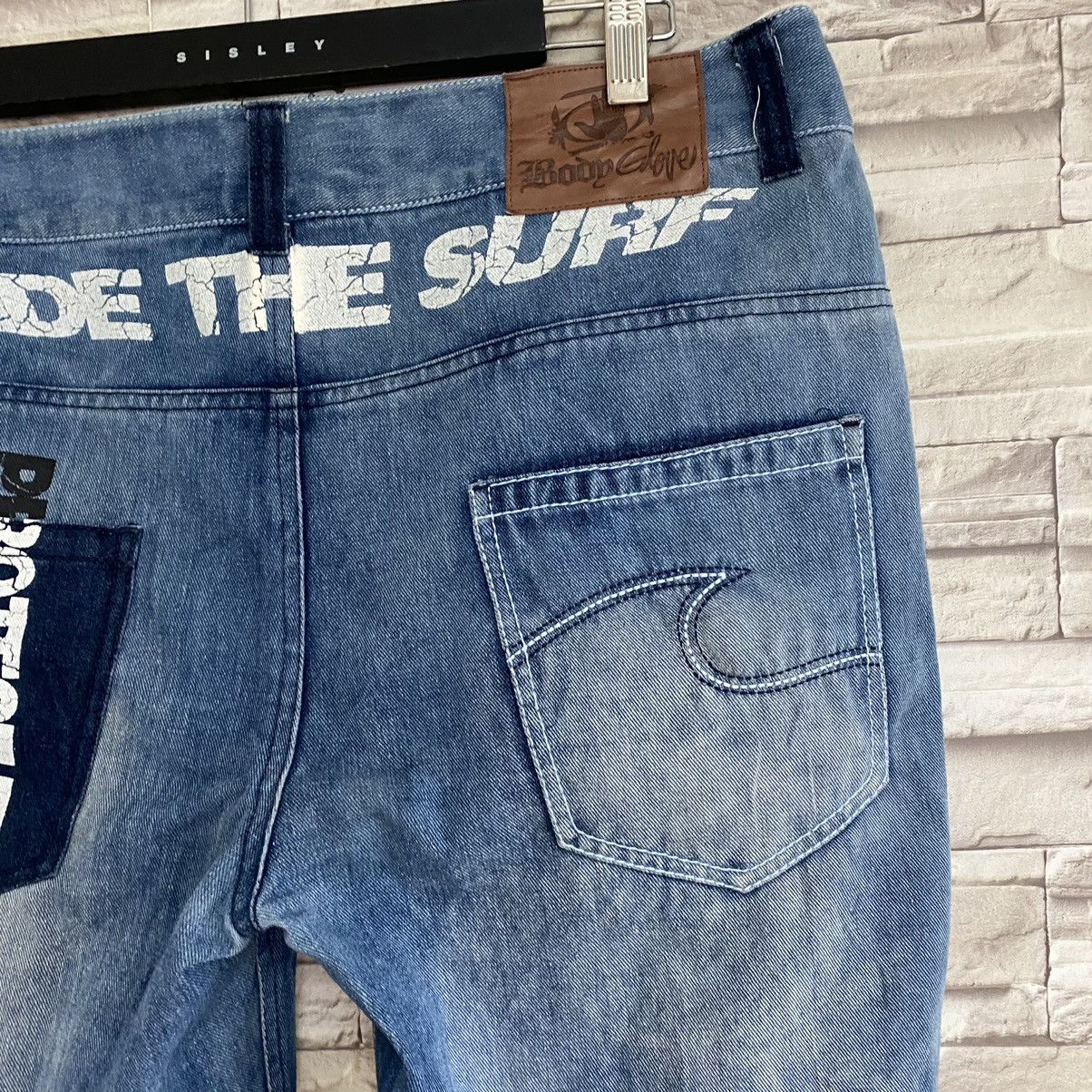 Body Glove Vintage Body Glove Denim Spellout Jeans Size US 36 / EU 52 - 11 Thumbnail