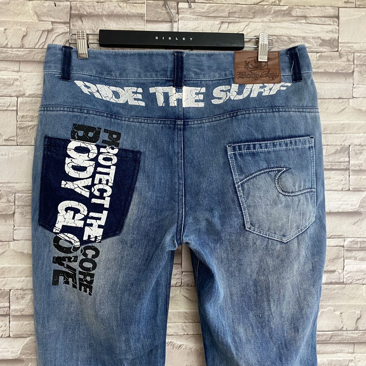 Body Glove Vintage Body Glove Denim Spellout Jeans Size US 36 / EU 52 - 9 Thumbnail