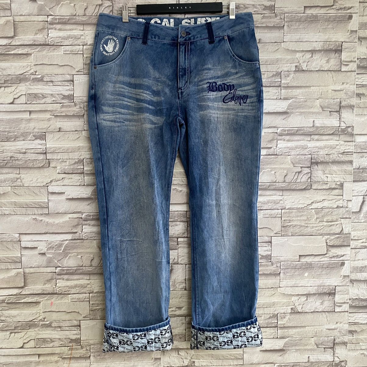 Body Glove Vintage Body Glove Denim Spellout Jeans Size US 36 / EU 52 - 3 Thumbnail