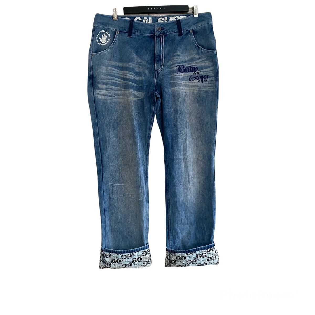 Body Glove Vintage Body Glove Denim Spellout Jeans Size US 36 / EU 52 - 1 Thumbnail