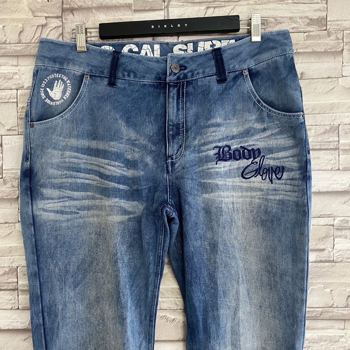 Body Glove Vintage Body Glove Denim Spellout Jeans Size US 36 / EU 52 - 4 Thumbnail