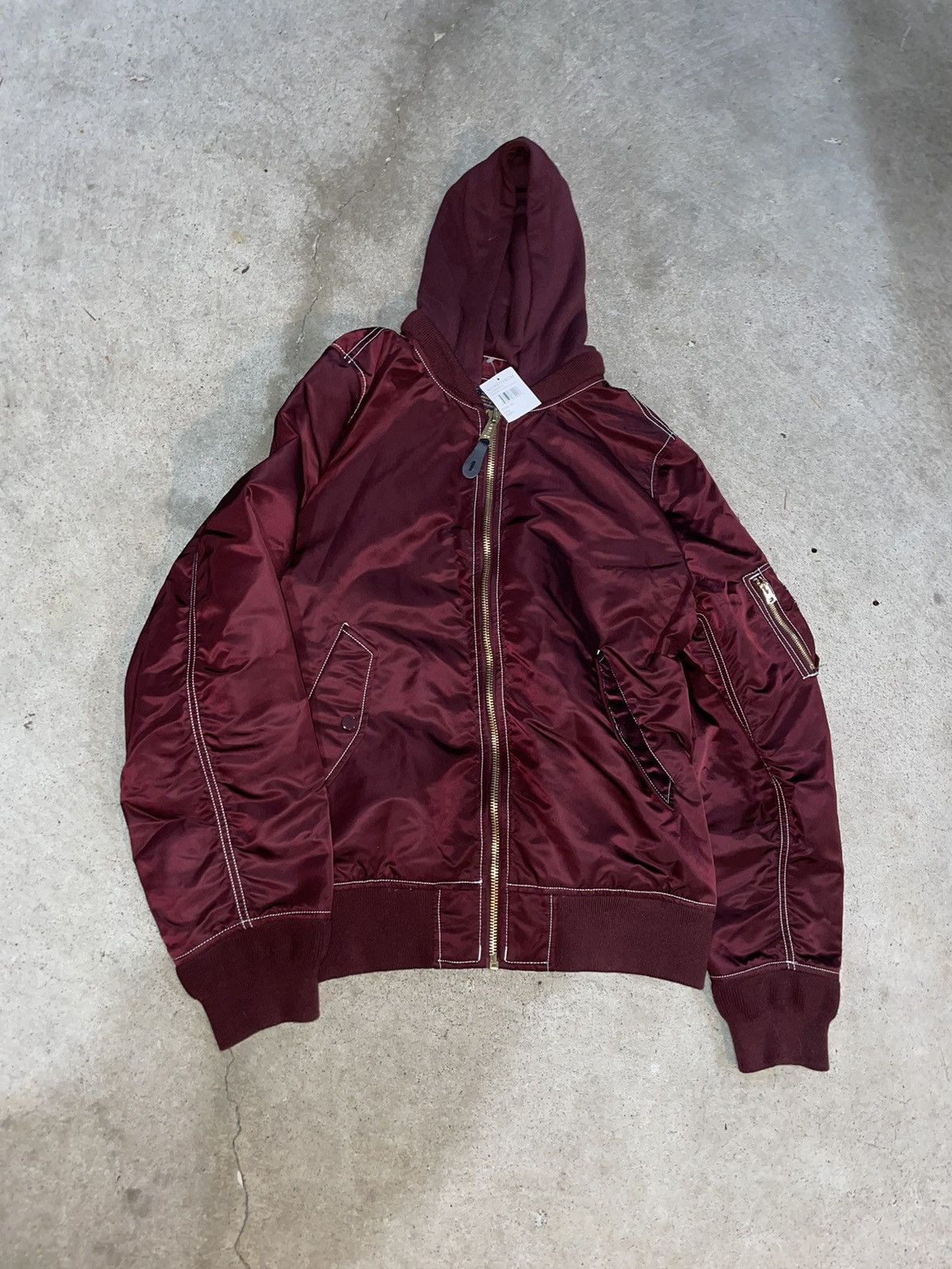 Alpha Industries Hooded Bomber Jacket