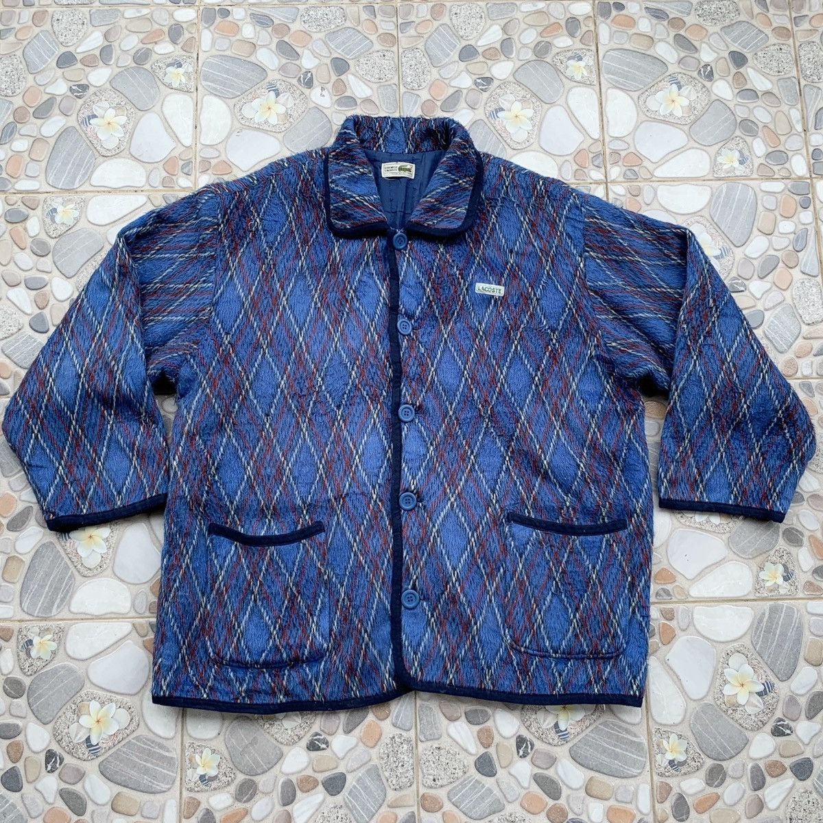 Lacoste Lacoste Homme Wear Fleece Button Jacket Size US L / EU 52-54 / 3 - 1 Thumbnail
