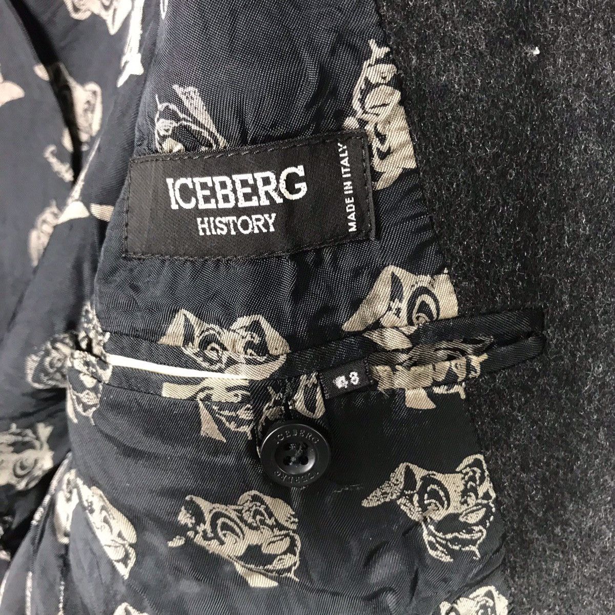 Iceberg Iceberg History Coat Blazzer Jacket Size 48L - 7 Thumbnail