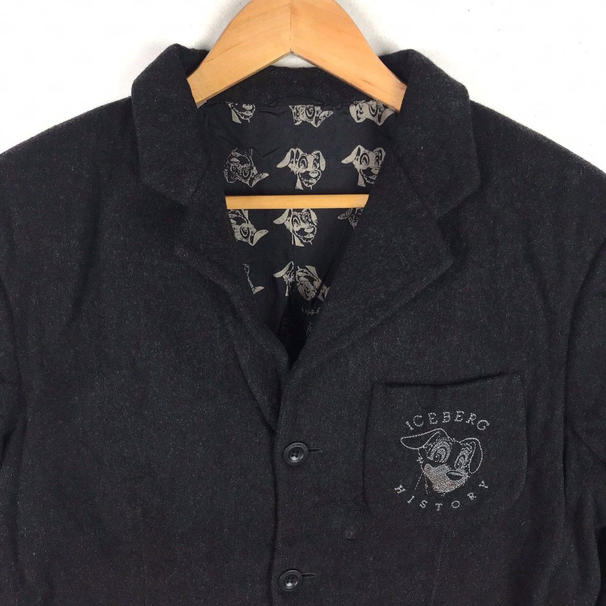 Iceberg Iceberg History Coat Blazzer Jacket Size 48L - 3 Thumbnail