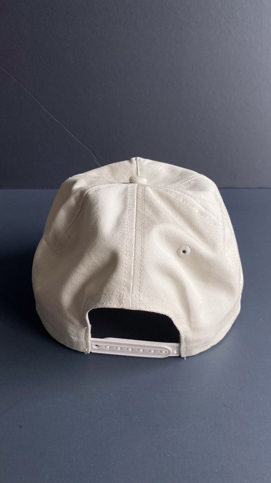 Band Tees Vintage Cream Aphex Twin Logo Embroided Hat Size ONE SIZE - 4 Thumbnail
