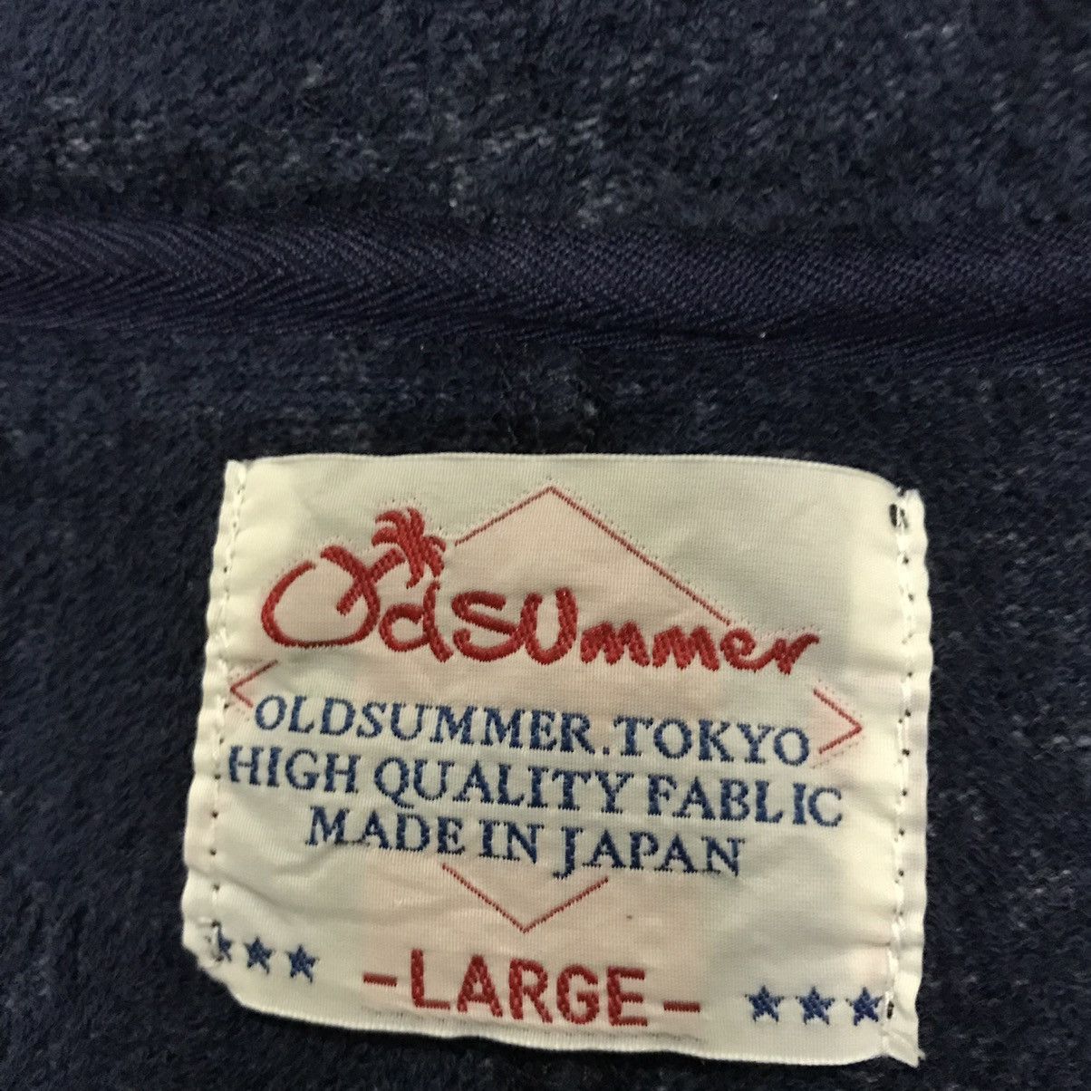Japanese Brand × Vintage Old summer sweat zipper shark hoodie Size US L / EU 52-54 / 3 - 5 Thumbnail