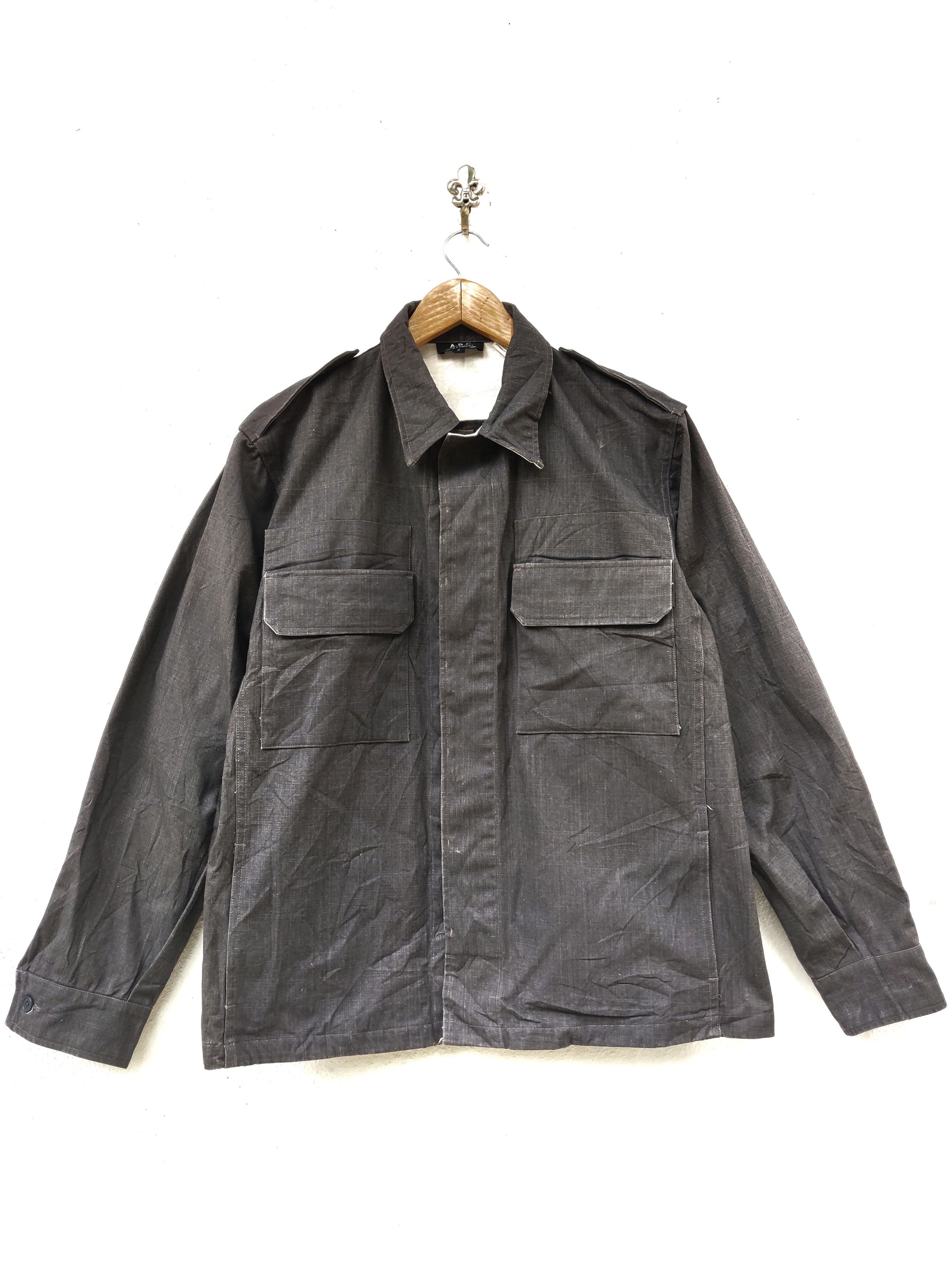 A.P.C. A.P.C LIGHT JACKETS BUTTON DOWN Size US M / EU 48-50 / 2 - 1 Thumbnail