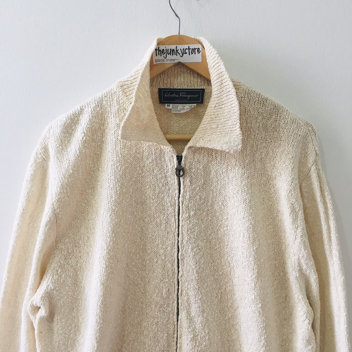 Salvatore Ferragamo × Vintage Salvatore Ferragamo vintage 90s sweater/Knitwear Size US M / EU 48-50 / 2 - 2 Thumbnail