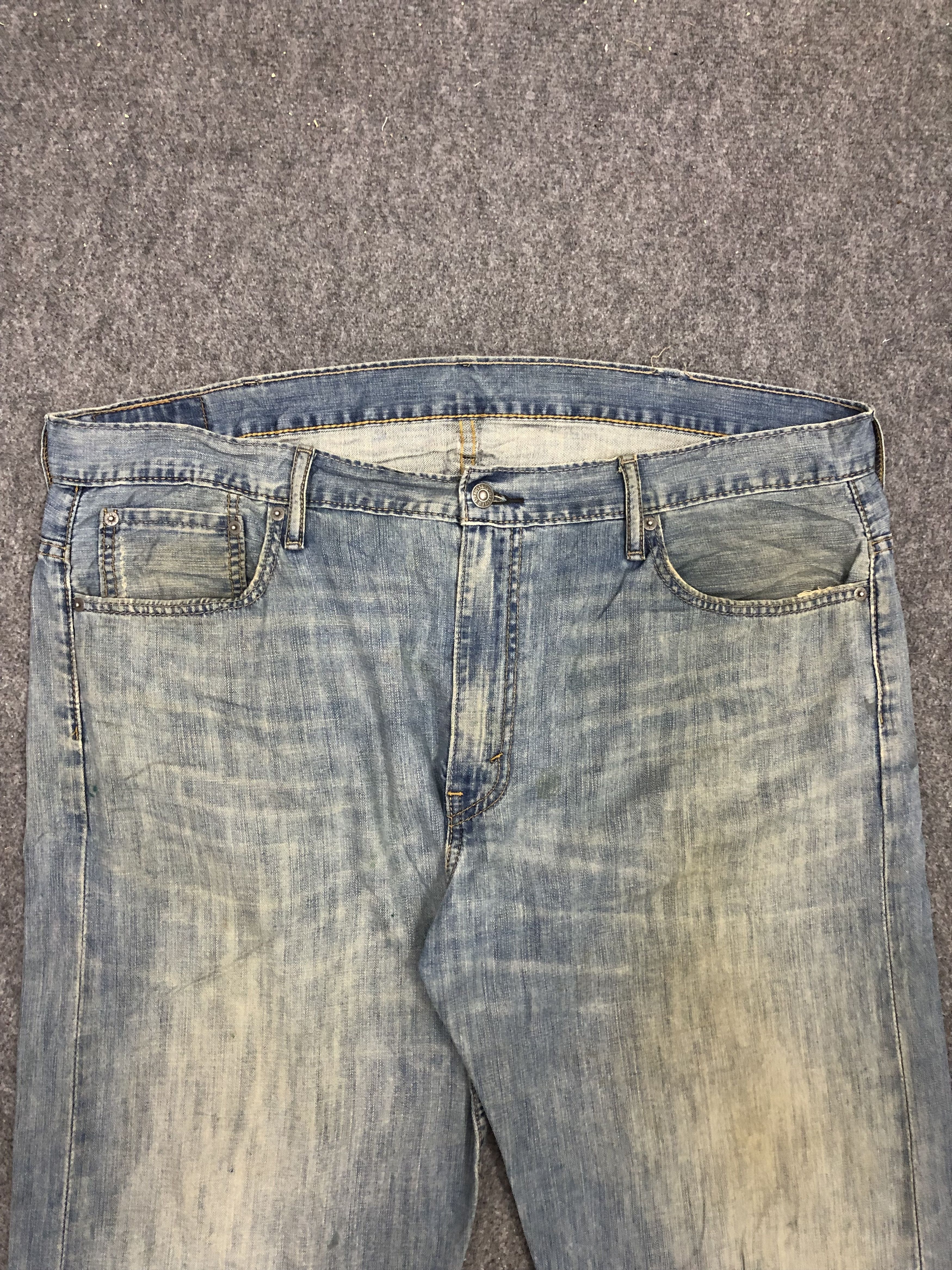Levi's Vintage Levis 569 Sun Faded Denim DP1278 Size US 44 / EU 60 - 2 Thumbnail