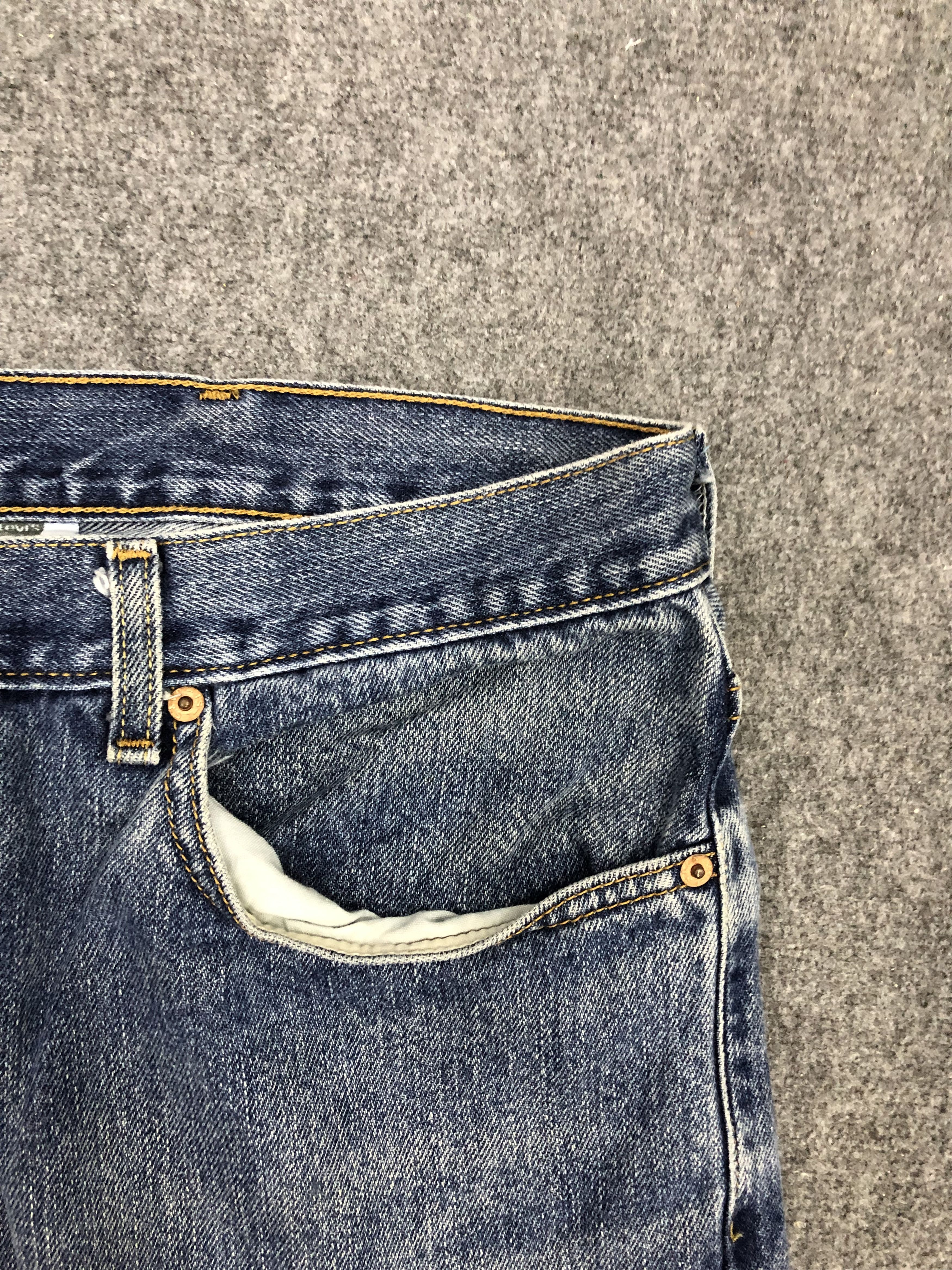 Levi's Vintage Levis 550 Sun Faded Denim DP1285 Size US 38 / EU 54 - 8 Thumbnail