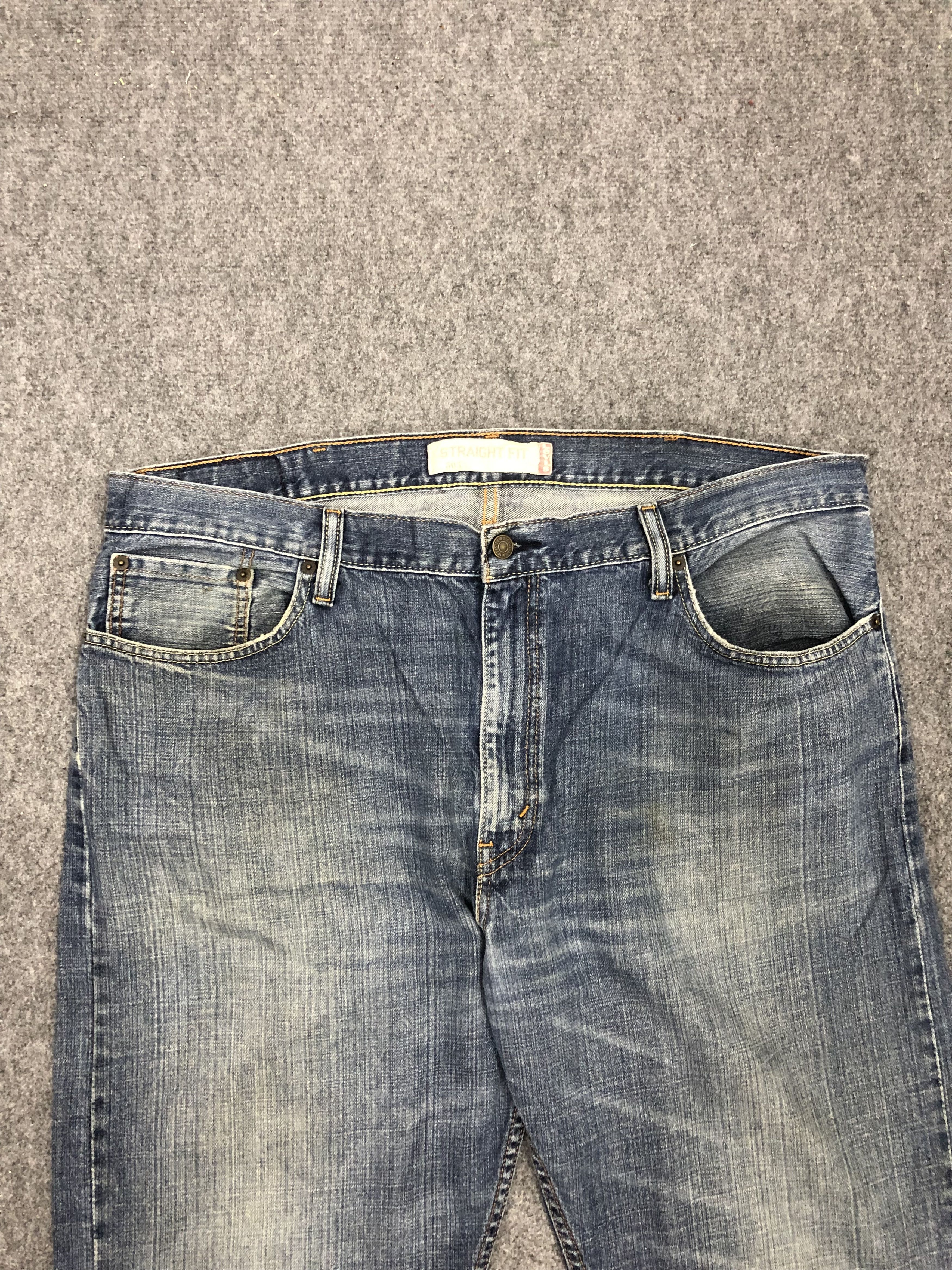 Levi's Vintage Levis 505 Sun Faded Denim DP1287 Size US 41 - 2 Thumbnail