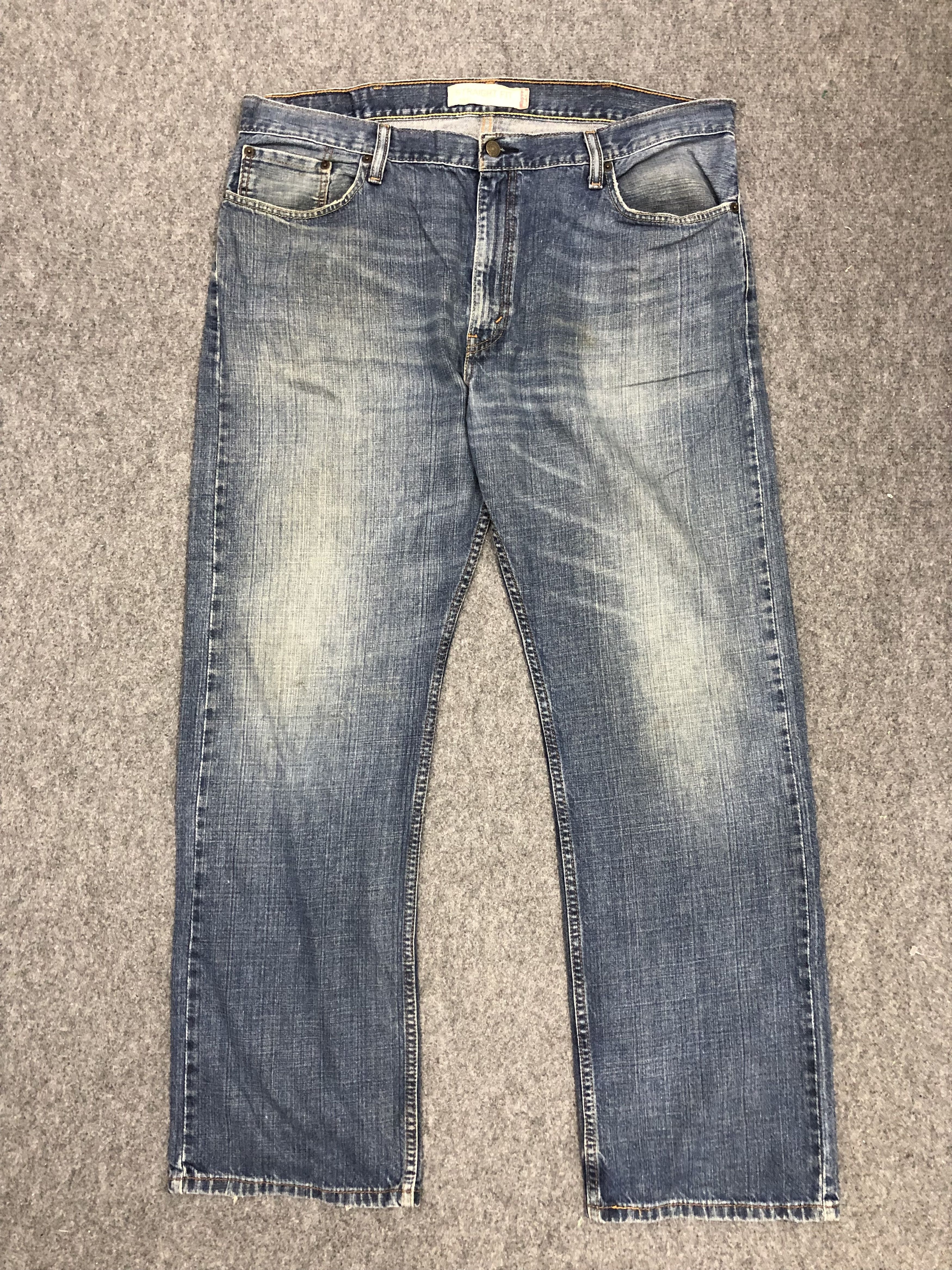 Levi's Vintage Levis 505 Sun Faded Denim DP1287 Size US 41 - 1 Thumbnail