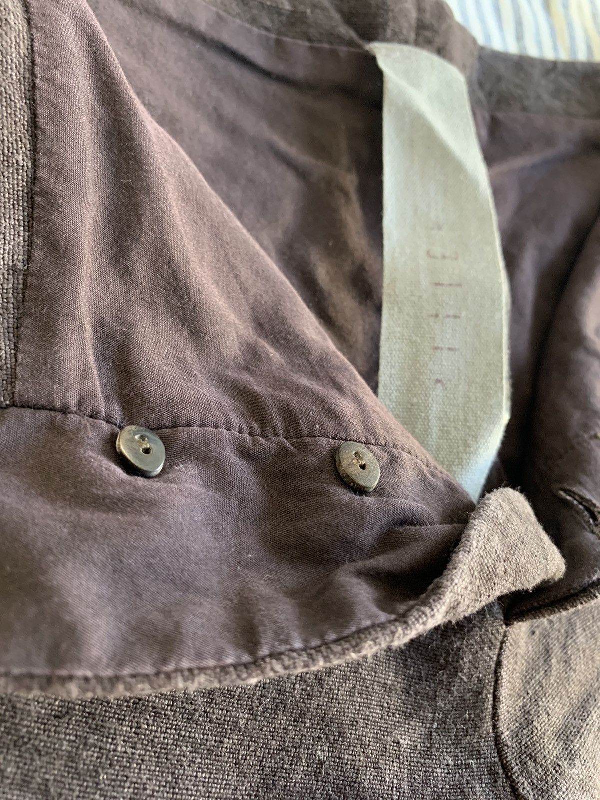 Carpe Diem Carpe Diem Rare L’Maltieri Heavy Linen Pants Size 26" / US 2 / IT 38 - 5 Thumbnail