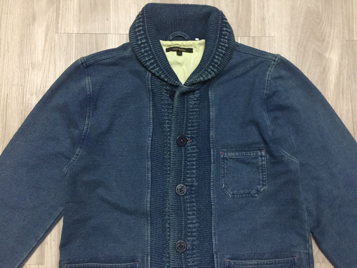 Ciaopanic Shawl Collar Deck Jacket in Indigo Colour Size US M / EU 48-50 / 2 - 4 Thumbnail