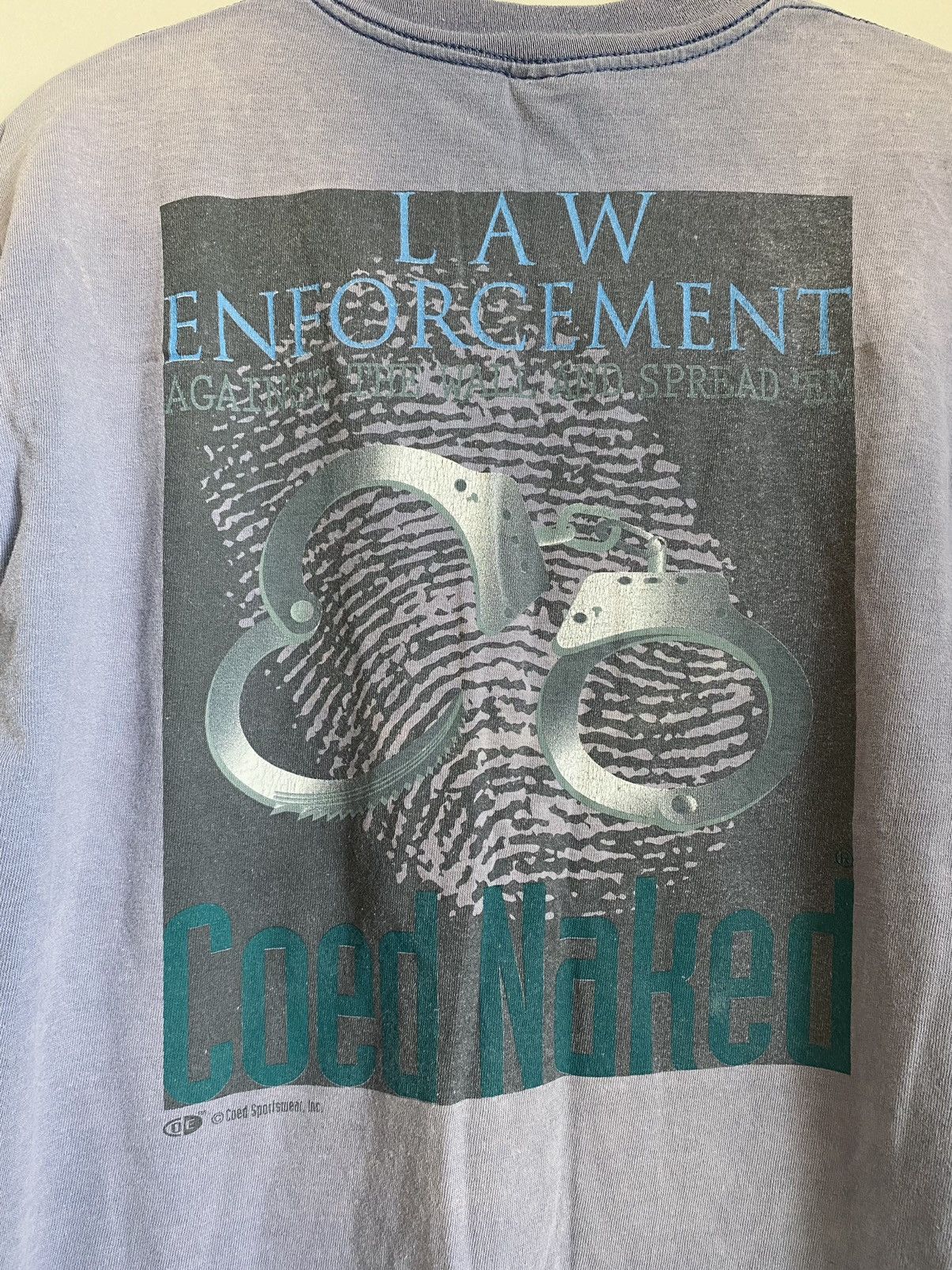 Japanese Brand × Vintage vintage 90s Coed Naked Tee Size US L / EU 52-54 / 3 - 6 Thumbnail