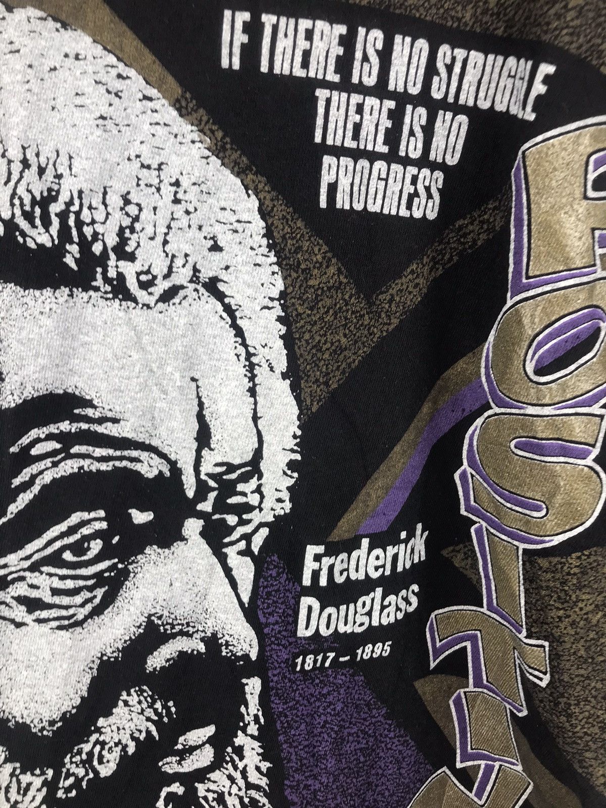 Vintage Vintage Malcolm X // Martin Luther Postive Men Size US XL / EU 56 / 4 - 10 Thumbnail