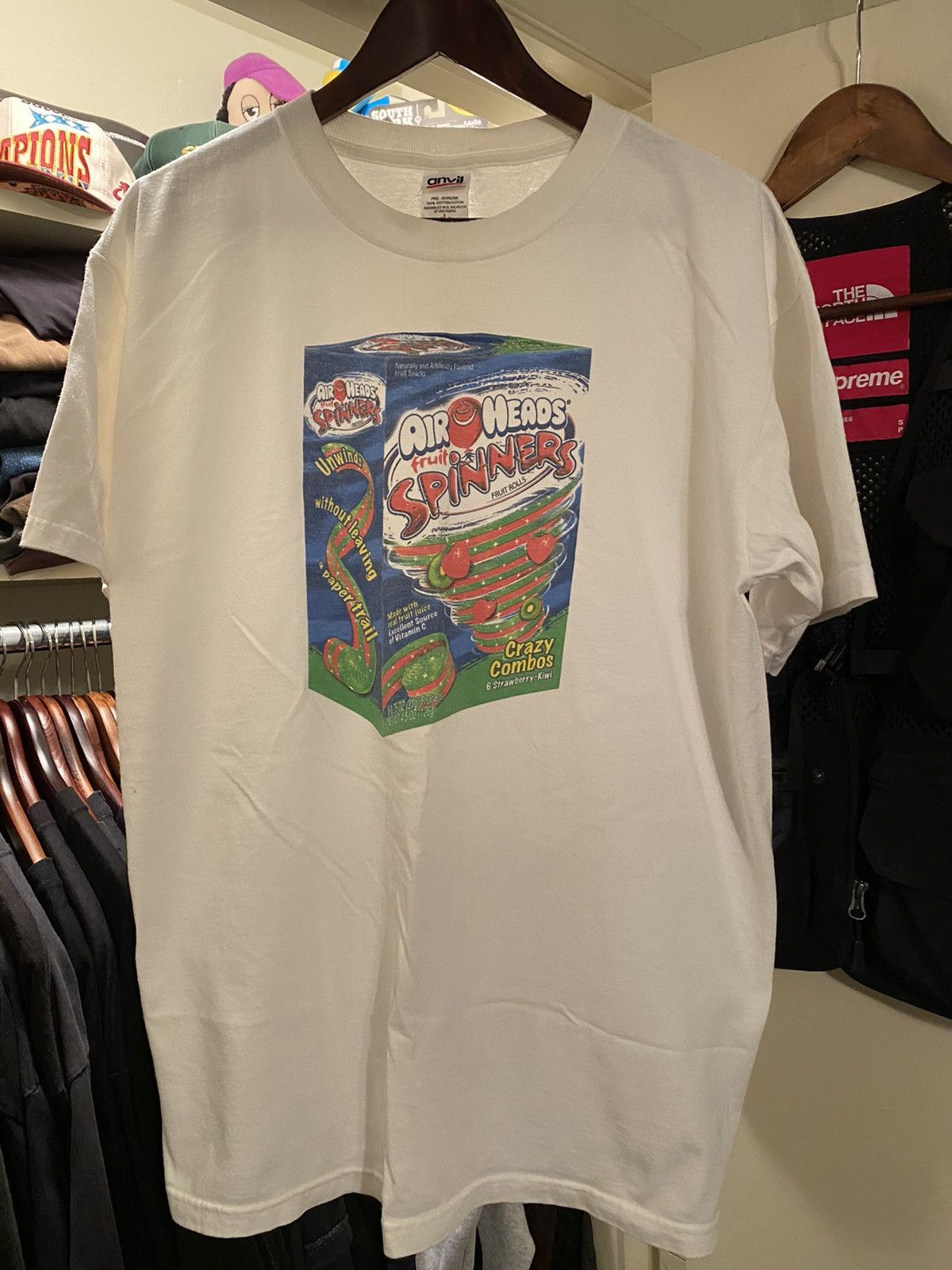 Vintage Y2K Airheads Fruit Spinners Box Promo shirt | Grailed