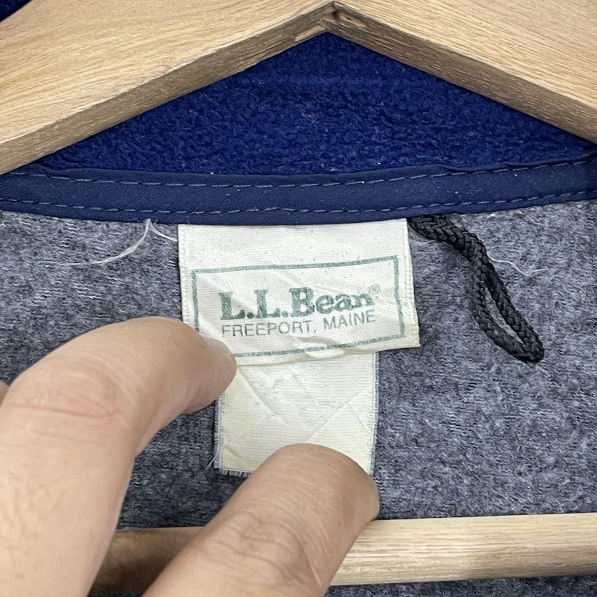 L.L. Bean Vintage 90s LL Bean Zipper Fleece Size M Size US M / EU 48-50 / 2 - 8 Thumbnail