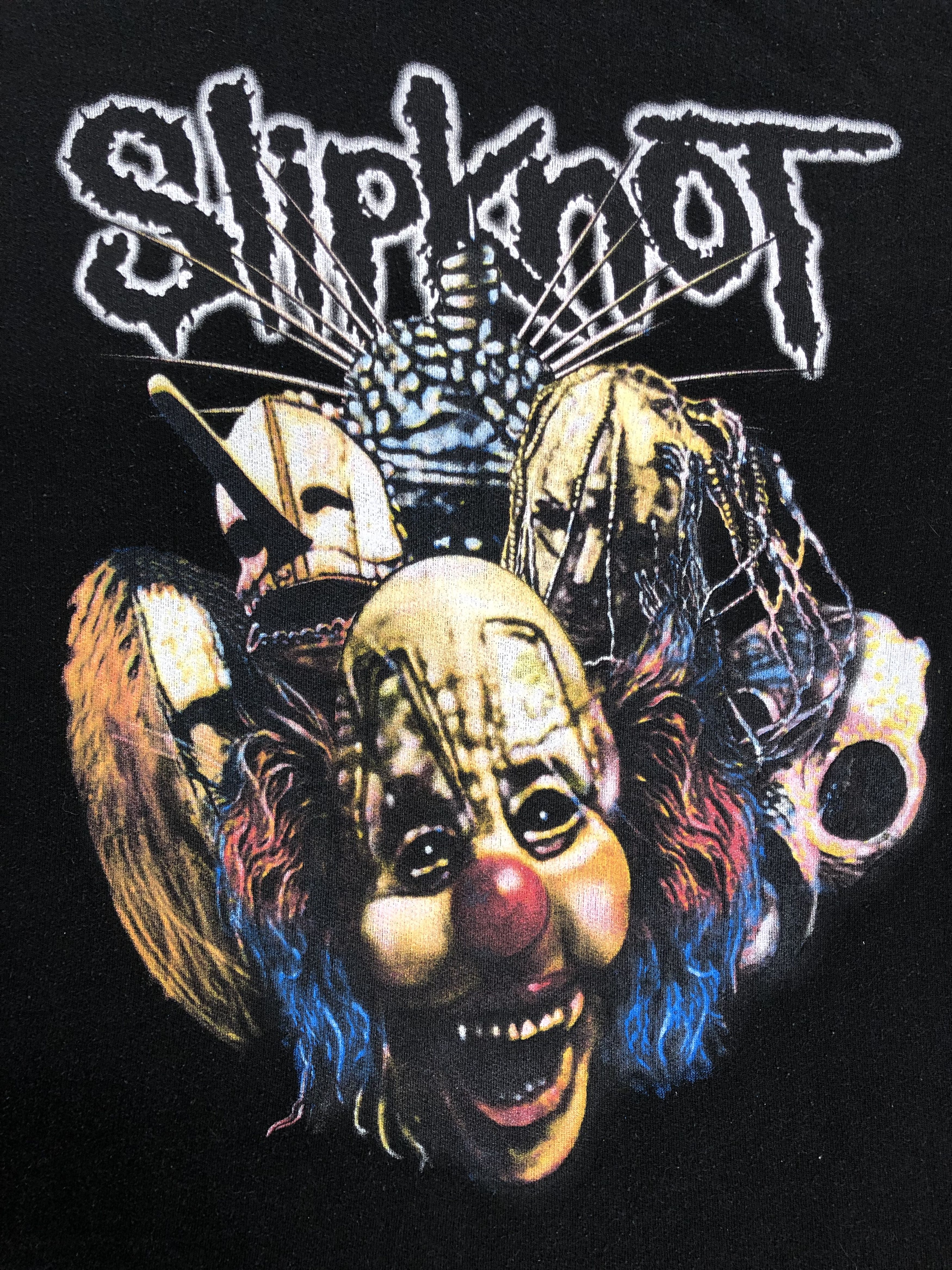 Band Tees Vintage 00s Slipknot (Stone Sour Marilyn Manson Linkin Park Size US M / EU 48-50 / 2 - 4 Thumbnail