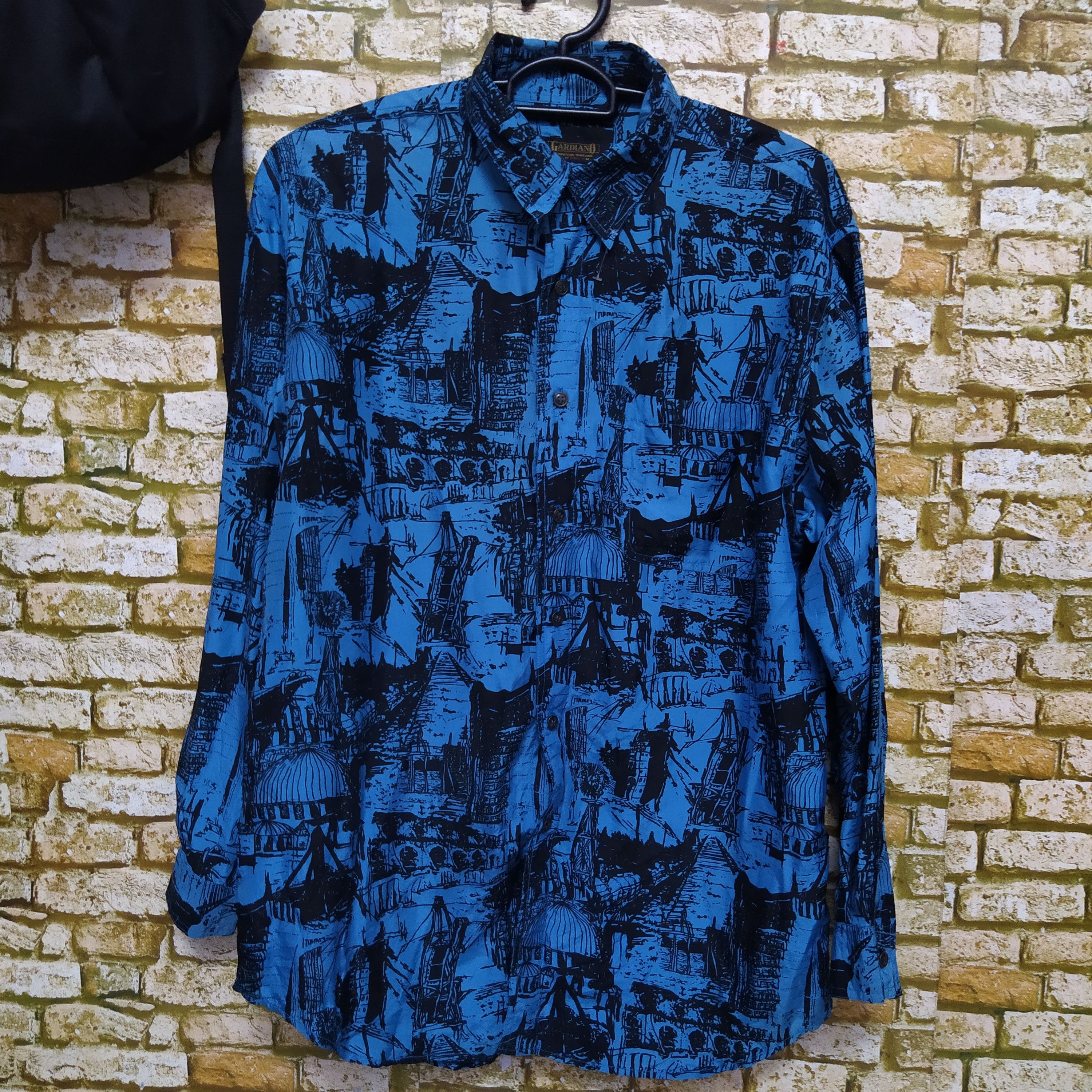 Designer × Seditionaries GARDIANO DESIGNER PUNK FULL PRINTED SHIRT (D330) Size US M / EU 48-50 / 2 - 1 Thumbnail