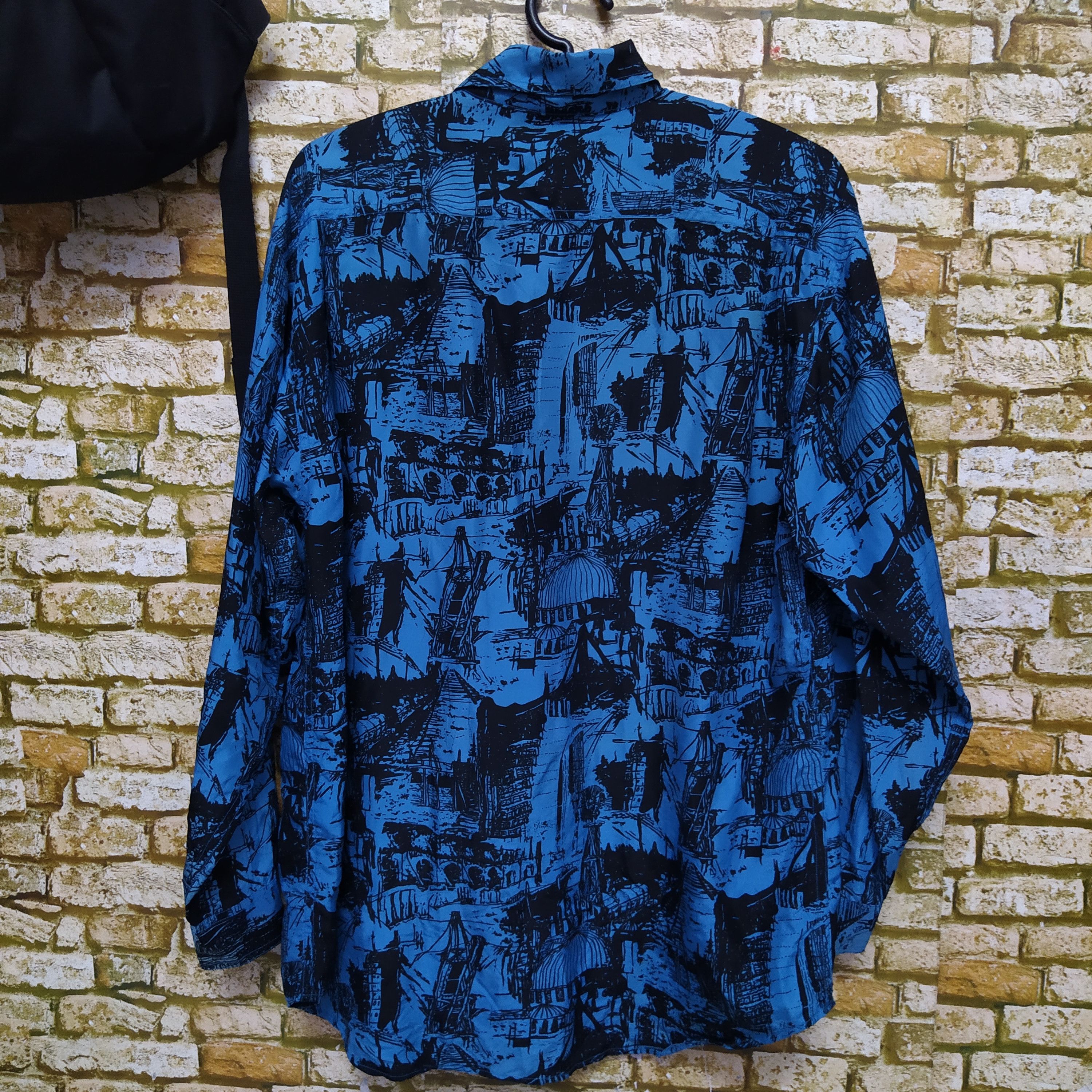 Designer × Seditionaries GARDIANO DESIGNER PUNK FULL PRINTED SHIRT (D330) Size US M / EU 48-50 / 2 - 2 Thumbnail