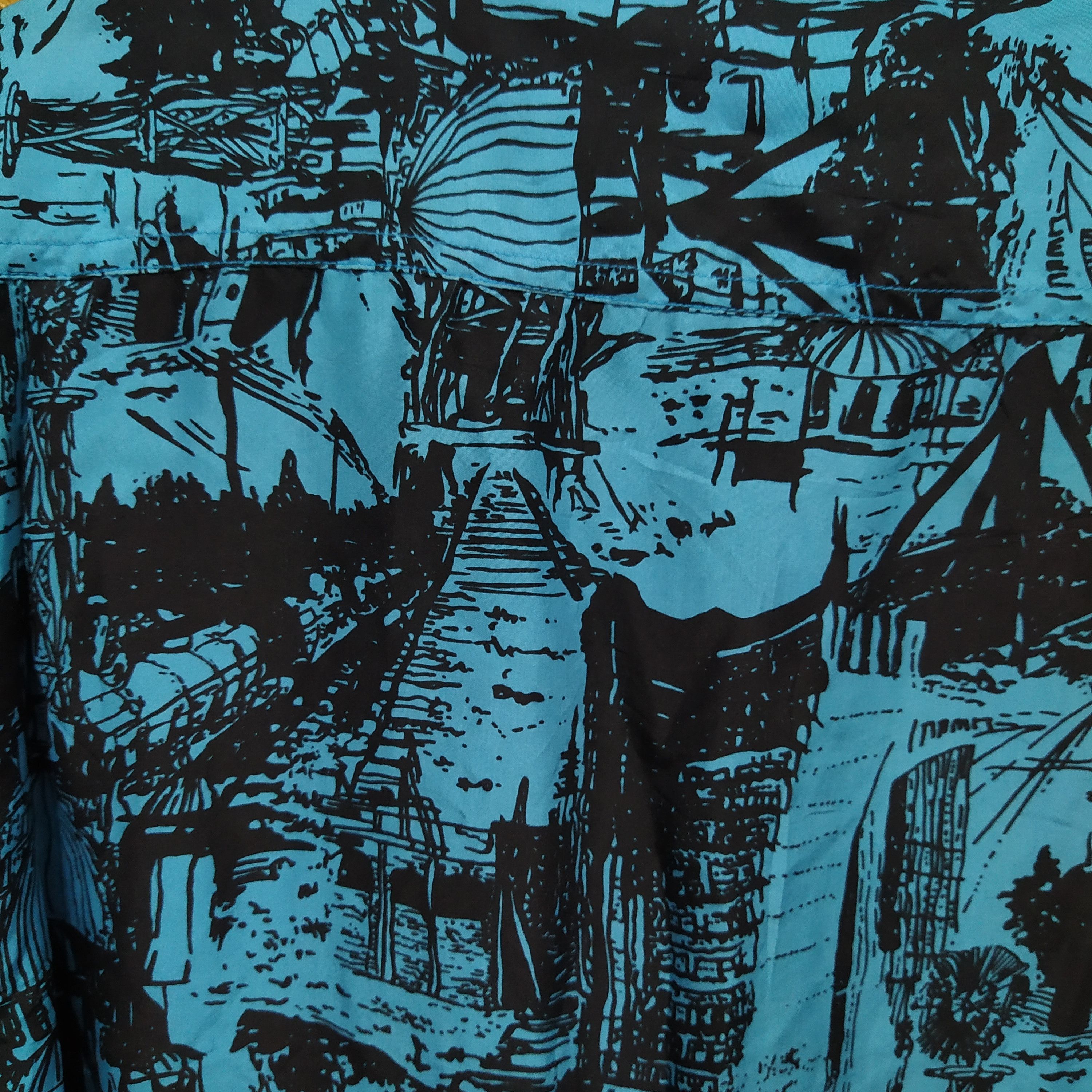 Designer × Seditionaries GARDIANO DESIGNER PUNK FULL PRINTED SHIRT (D330) Size US M / EU 48-50 / 2 - 4 Thumbnail