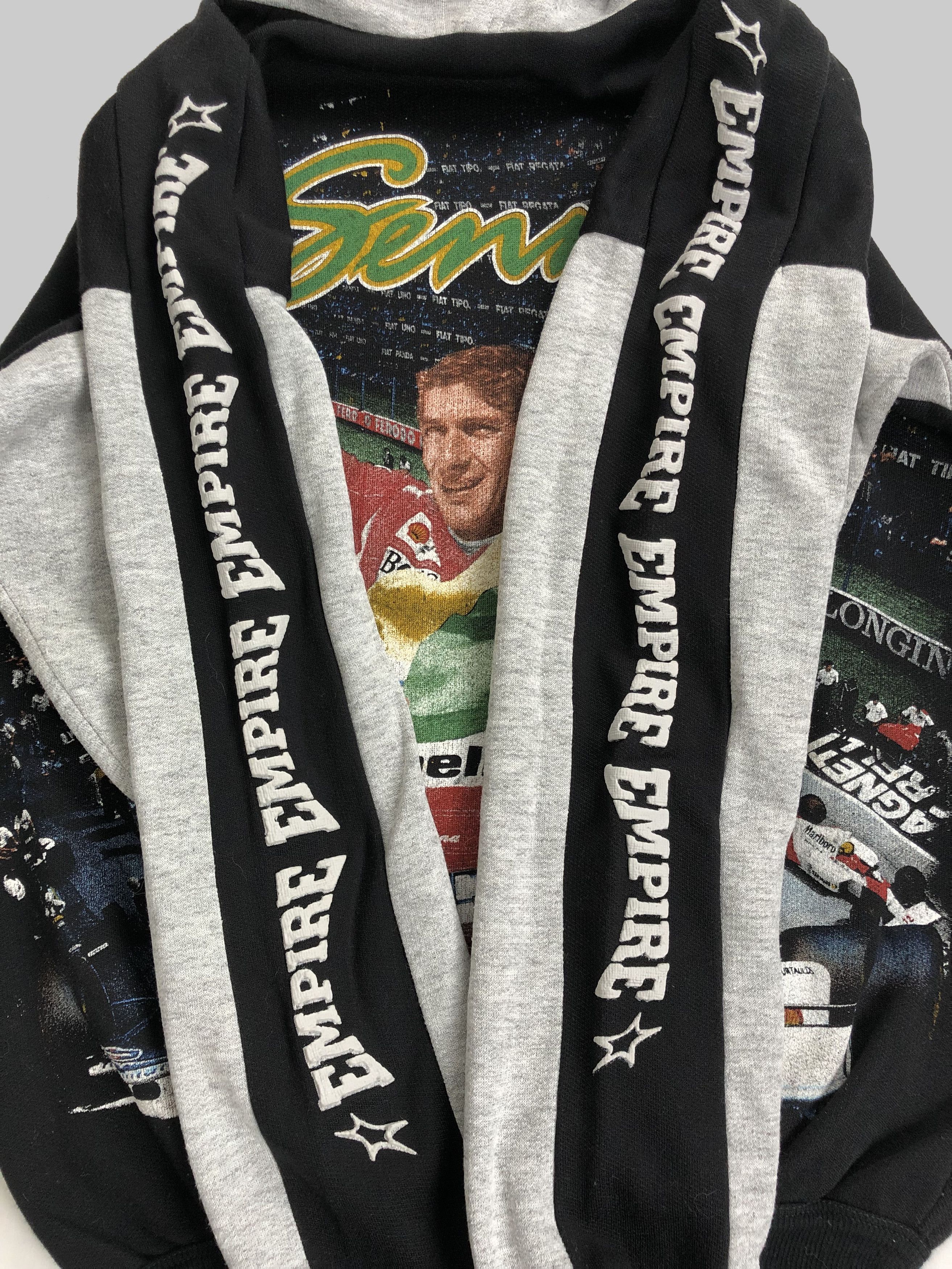 Formula 1 Vintage 90s Ayrton Senna Formula 1 F1 Empire hoodie Size US L / EU 52-54 / 3 - 8 Thumbnail