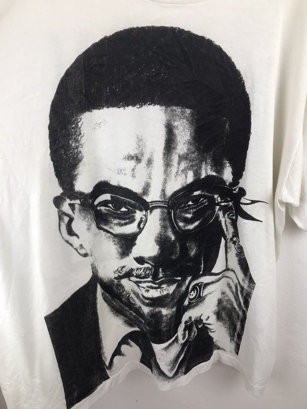 Vintage Vintage Malcolm X Size US XL / EU 56 / 4 - 4 Thumbnail