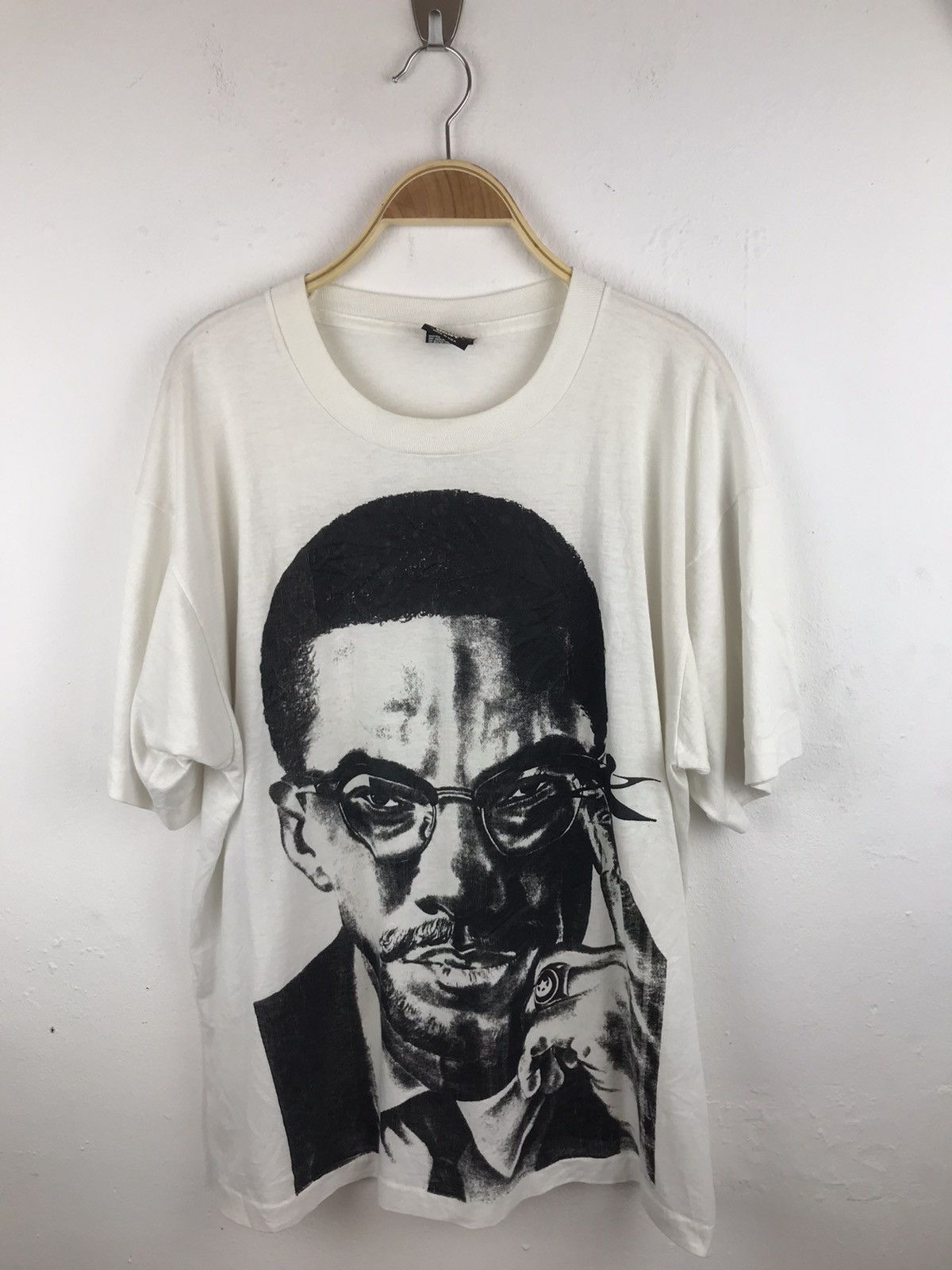 Vintage Vintage Malcolm X Size US XL / EU 56 / 4 - 1 Thumbnail