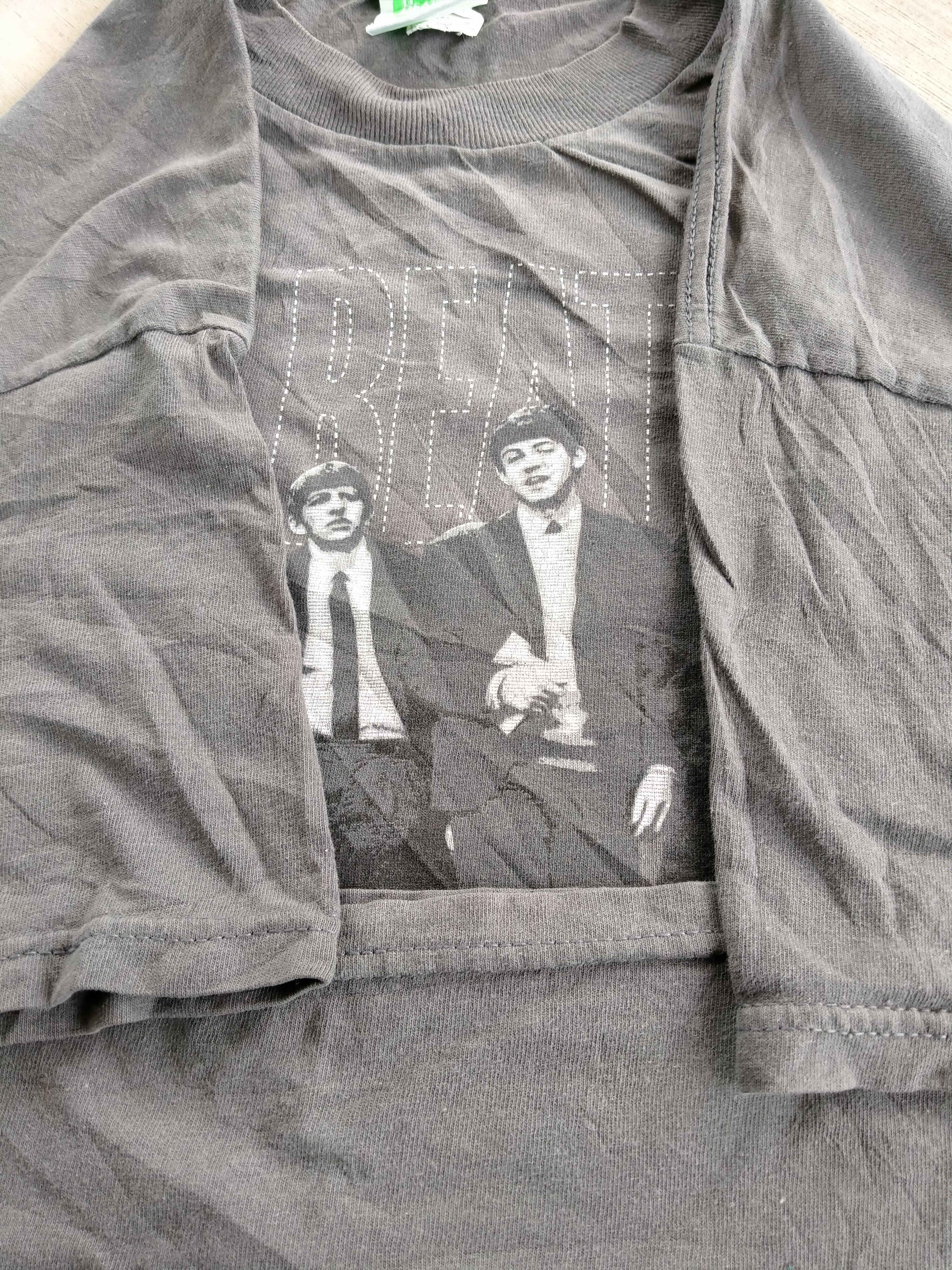Band Tees × Vintage Vintage The Beatles In London T-Shirt - Faded Black/Grey Size US L / EU 52-54 / 3 - 7 Thumbnail