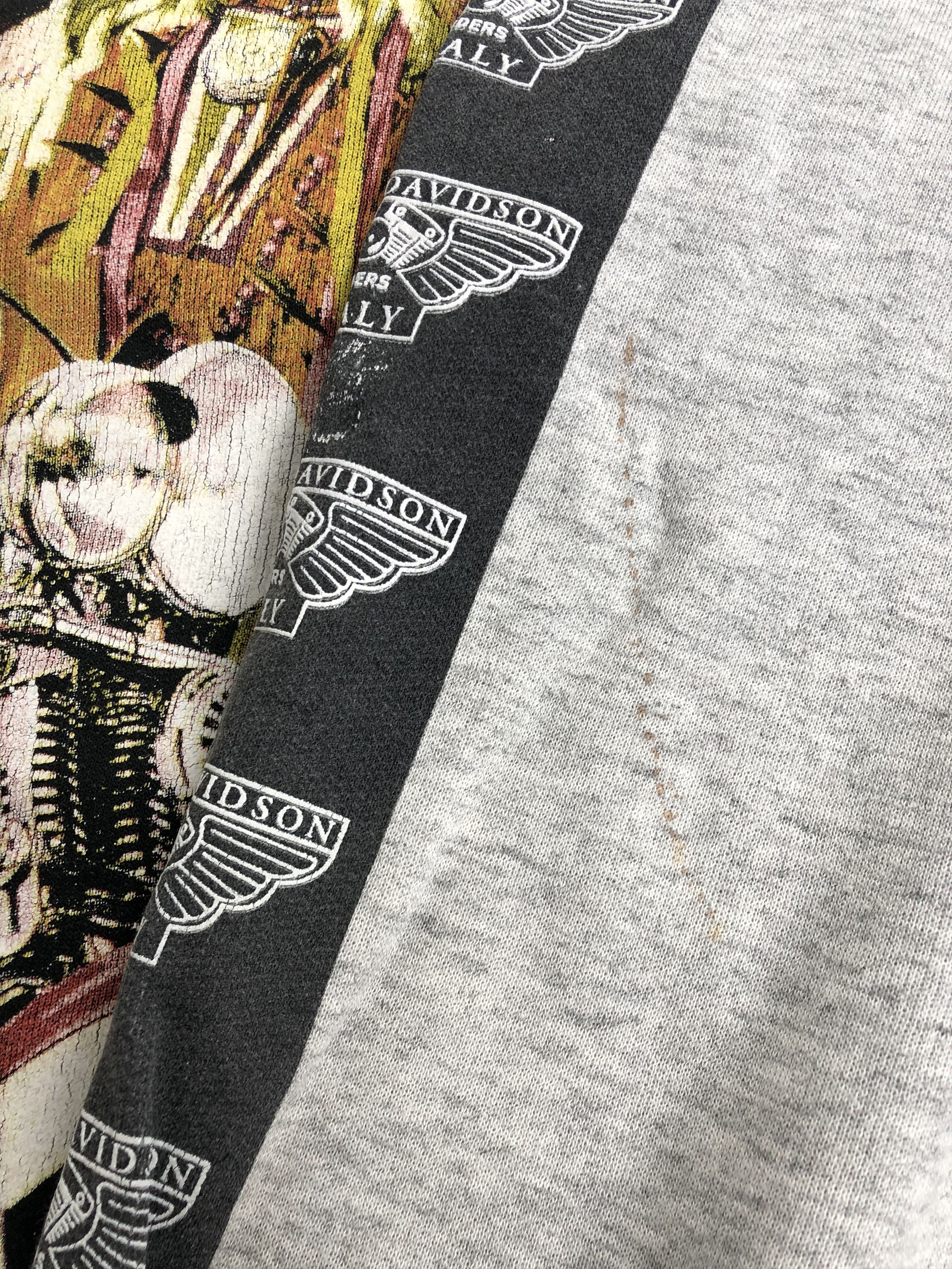 Harley Davidson Vintage 1999 Harley Davidson Italy Indian hoodie Size US L / EU 52-54 / 3 - 11 Thumbnail