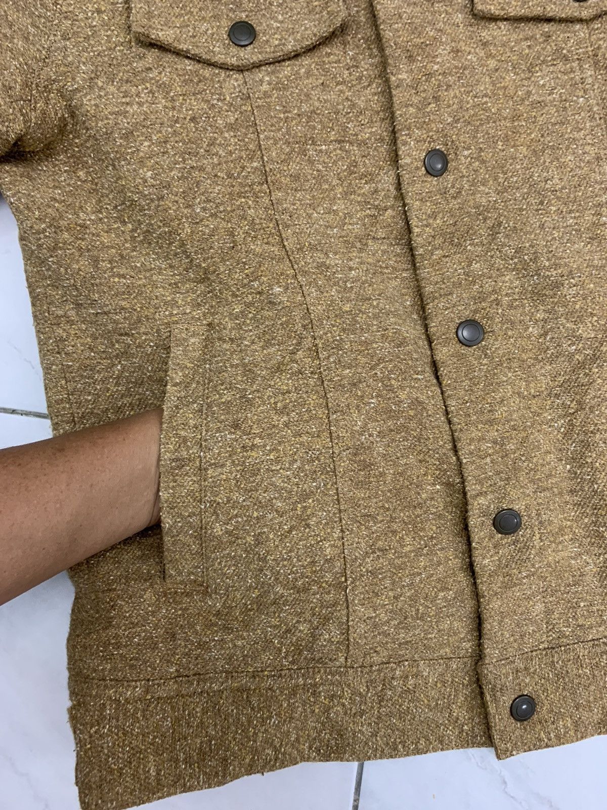 Takeo Kikuchi The shop tk takeo kikuchi jacket sherpa fur collar trucker Size US L / EU 52-54 / 3 - 9 Thumbnail
