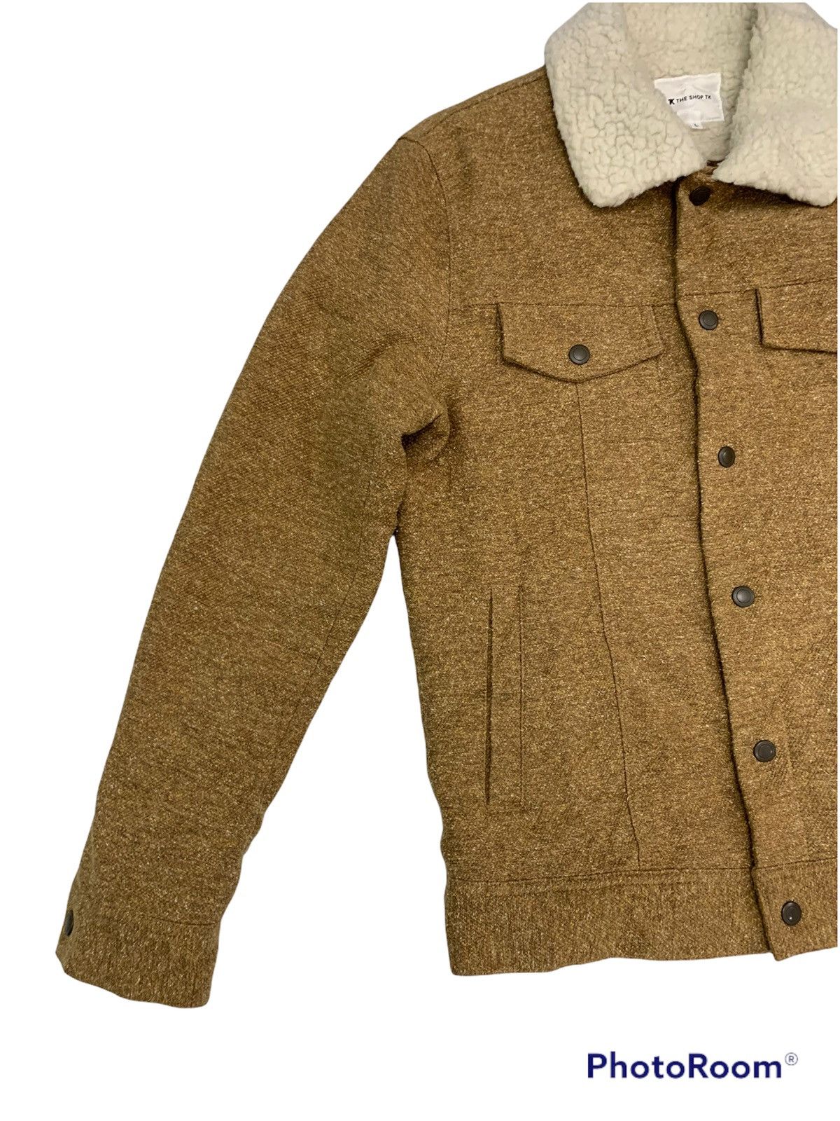 Takeo Kikuchi The shop tk takeo kikuchi jacket sherpa fur collar trucker Size US L / EU 52-54 / 3 - 4 Thumbnail
