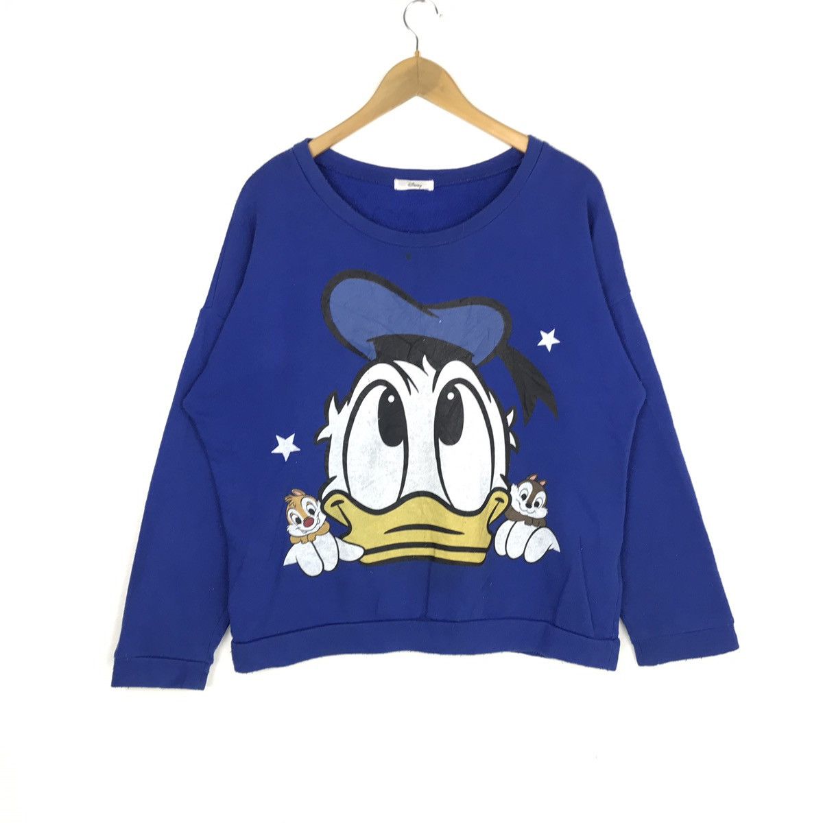 Cartoon Network × Disney Donald Duck And Chip N Dale Sweatshirt Pullover Sweater Size US XL / EU 56 / 4 - 1 Thumbnail