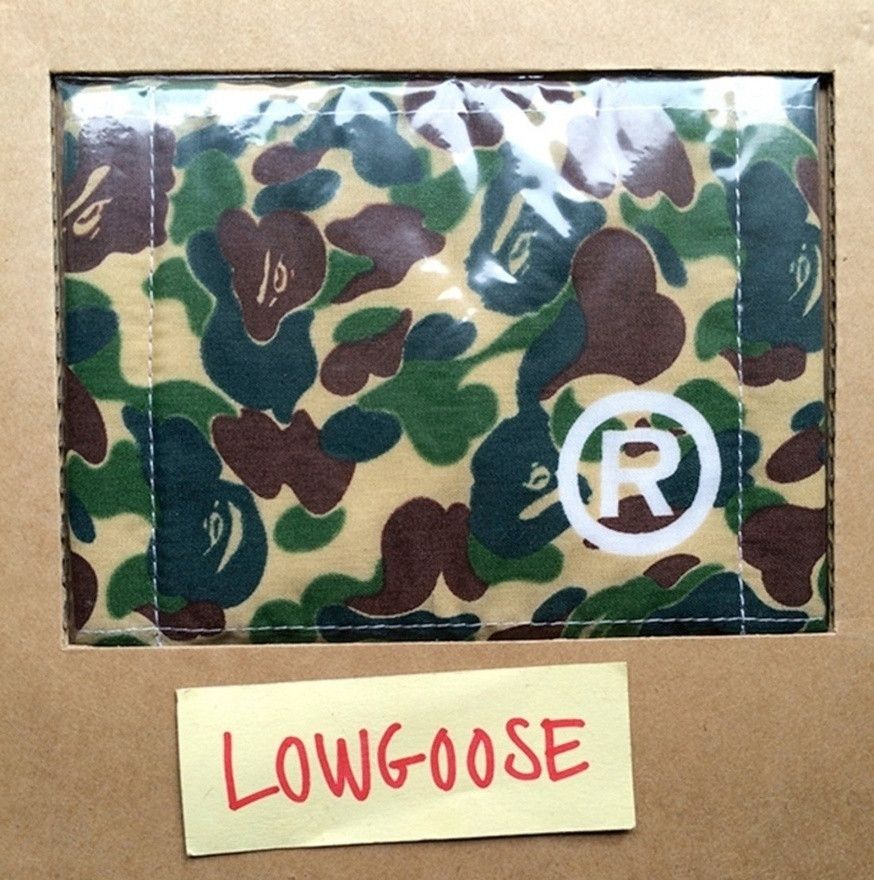 Bape BAPE® Camo Cloth Face Mask Green - A Bathing Ape Size ONE SIZE - 3 Thumbnail