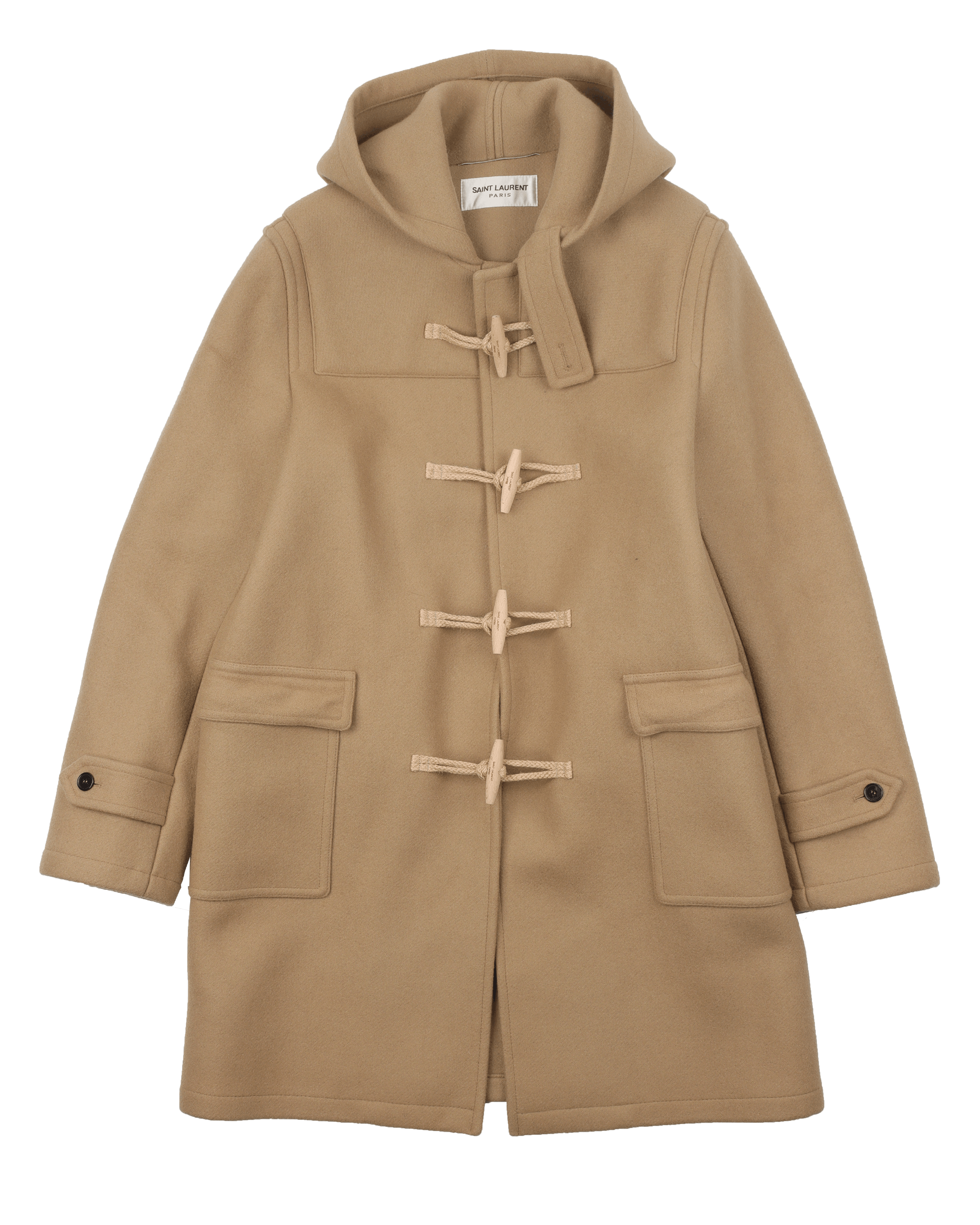 Saint Laurent Paris Saint Laurent Wool Pea Coat (2013) Size US L / EU 52-54 / 3 - 1 Thumbnail