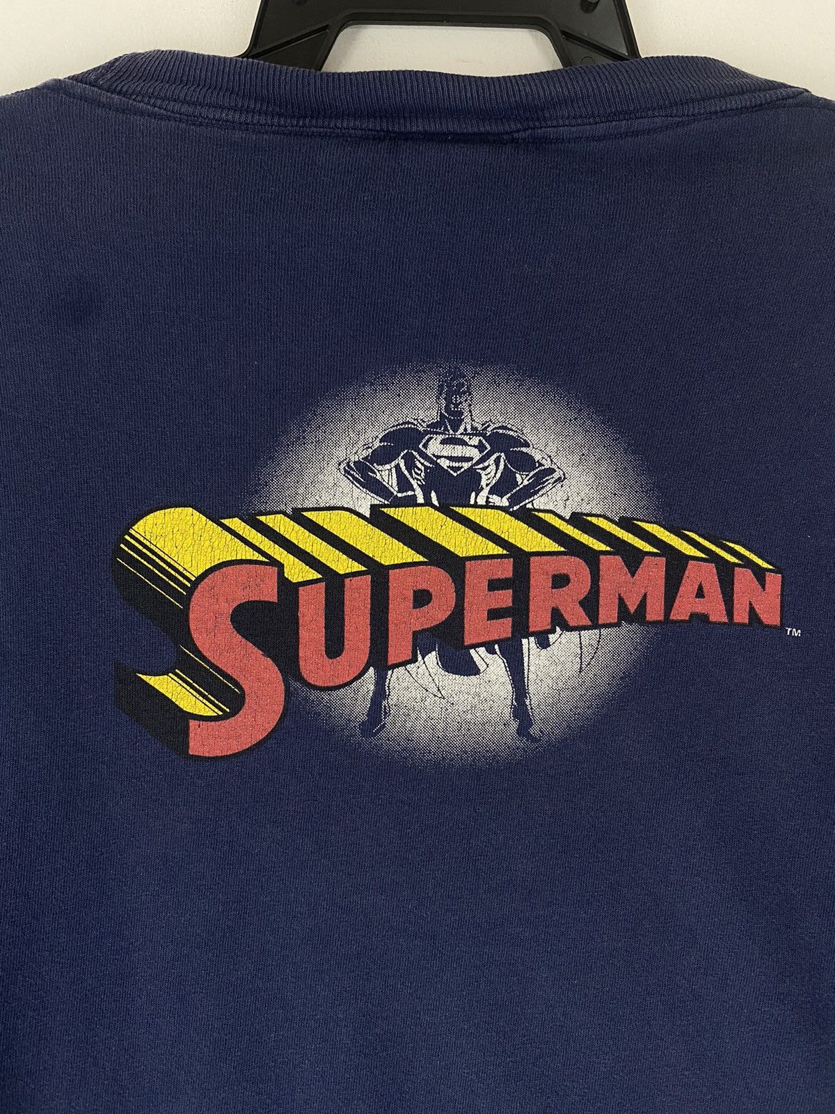 DC Comics × Vintage Vintage rare 1997 Superman Man Of Steel Size US XL / EU 56 / 4 - 5 Thumbnail