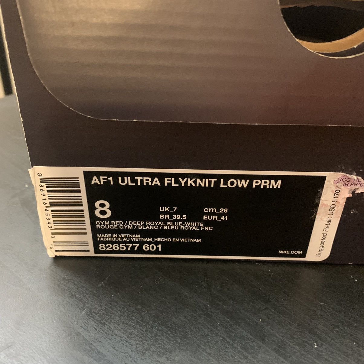 Nike Air Force 1 Ultra Flyknit Low USA 2016 - 8 Size US 8 / EU 41 - 10 Thumbnail