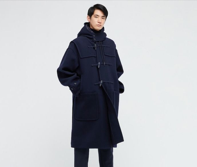 MEN'S +J WOOL OVERSIZED DUFFLE COAT | UNIQLO CA