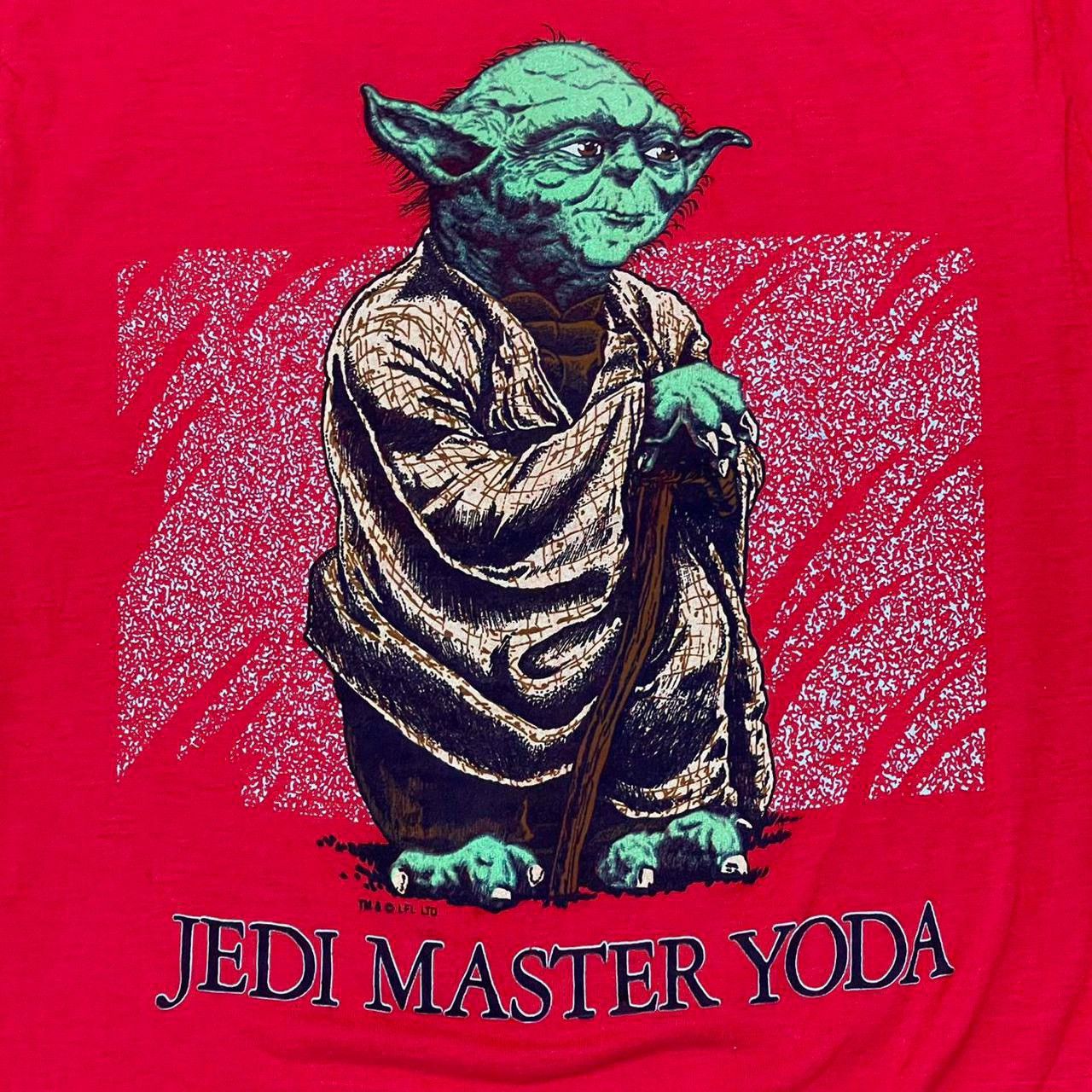 Vintage 1980s Star Wars Yoda Jedi Master T-Shirt