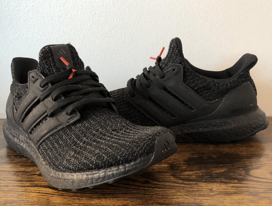 Adidas ultra boost 4.0 triple black nubuck on sale cage