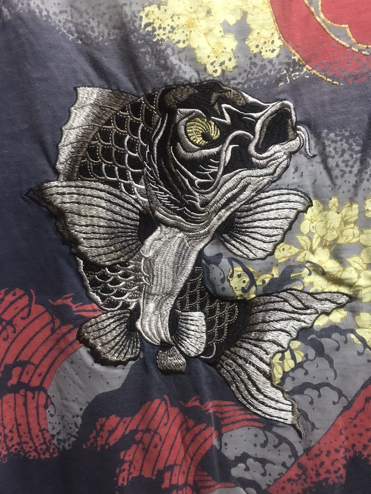 Japanese Brand Sukajan koi Fish Size US XL / EU 56 / 4 - 3 Thumbnail